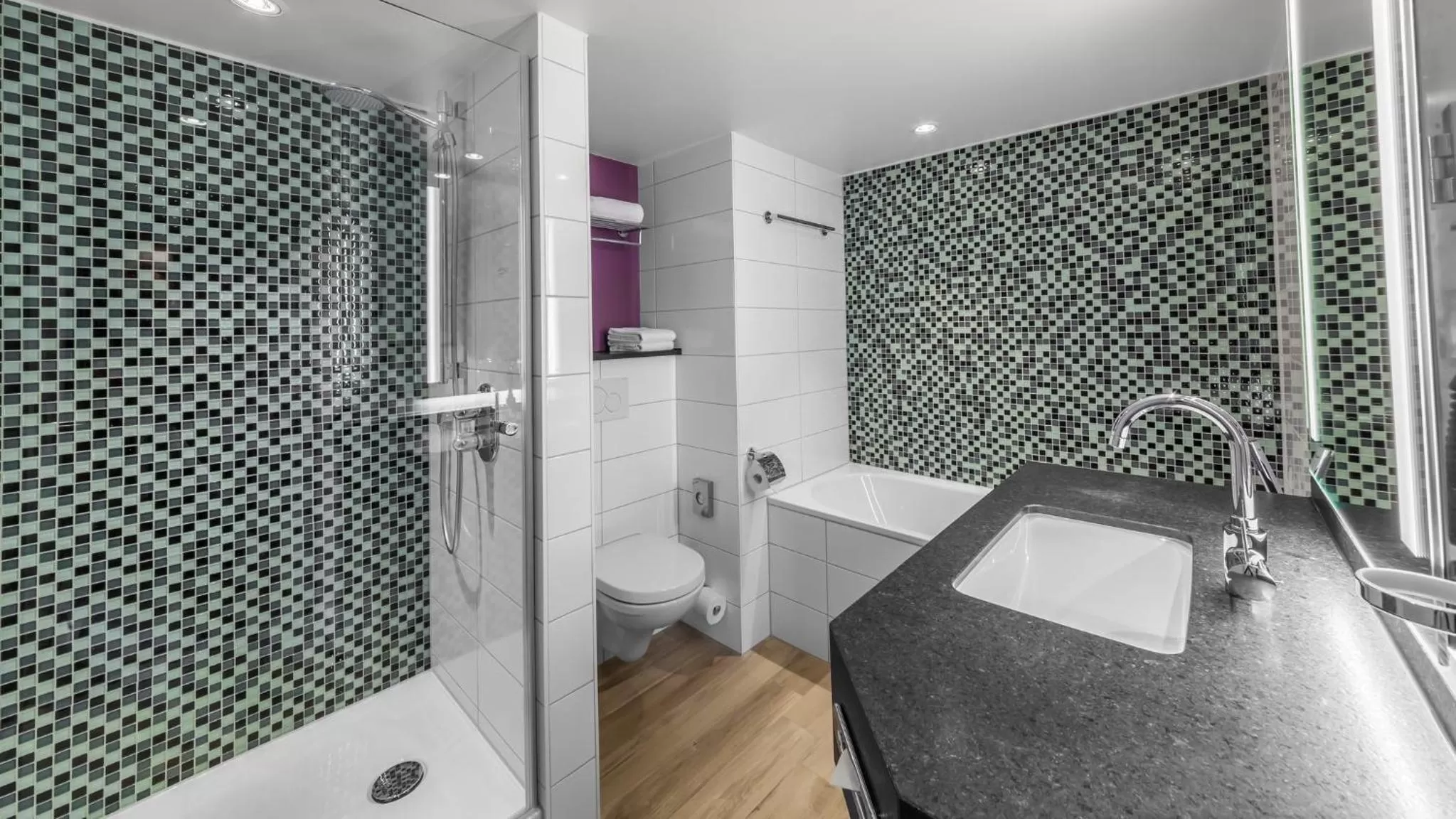 Bathroom in Holiday Inn Munich City Centre by IHG