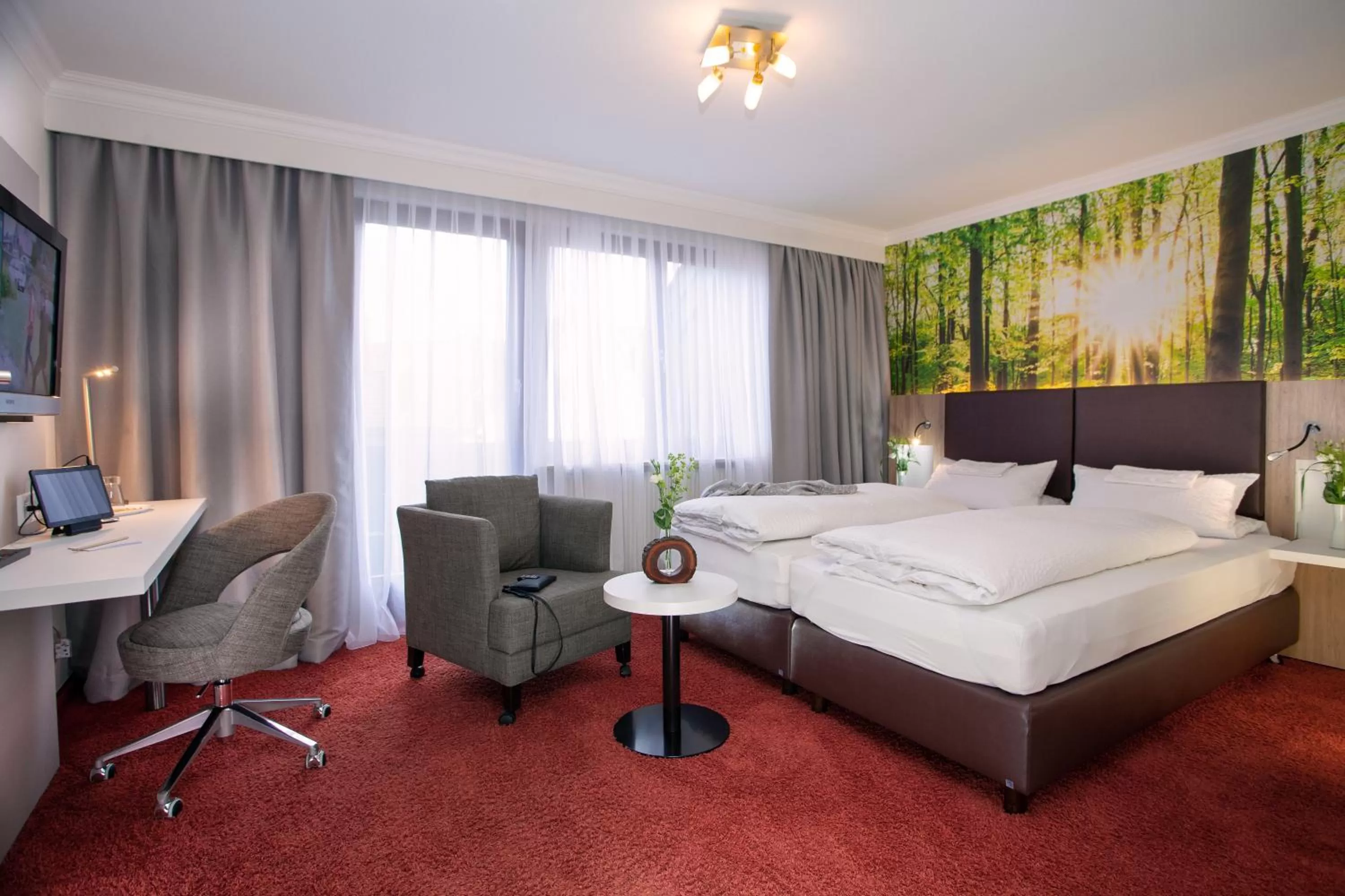 Photo of the whole room, Bed in Hotel Adler