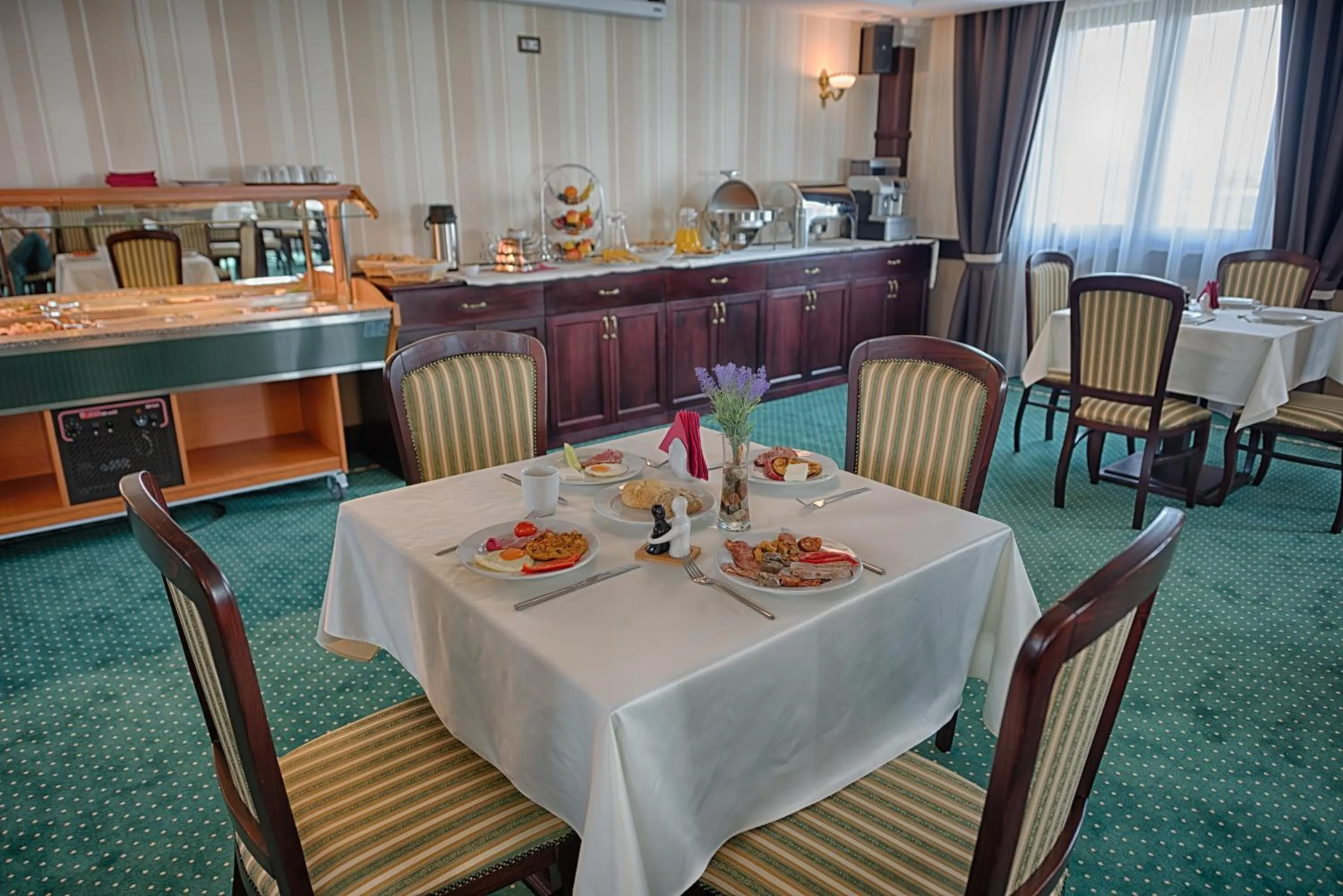 Continental breakfast in Magus Hotel