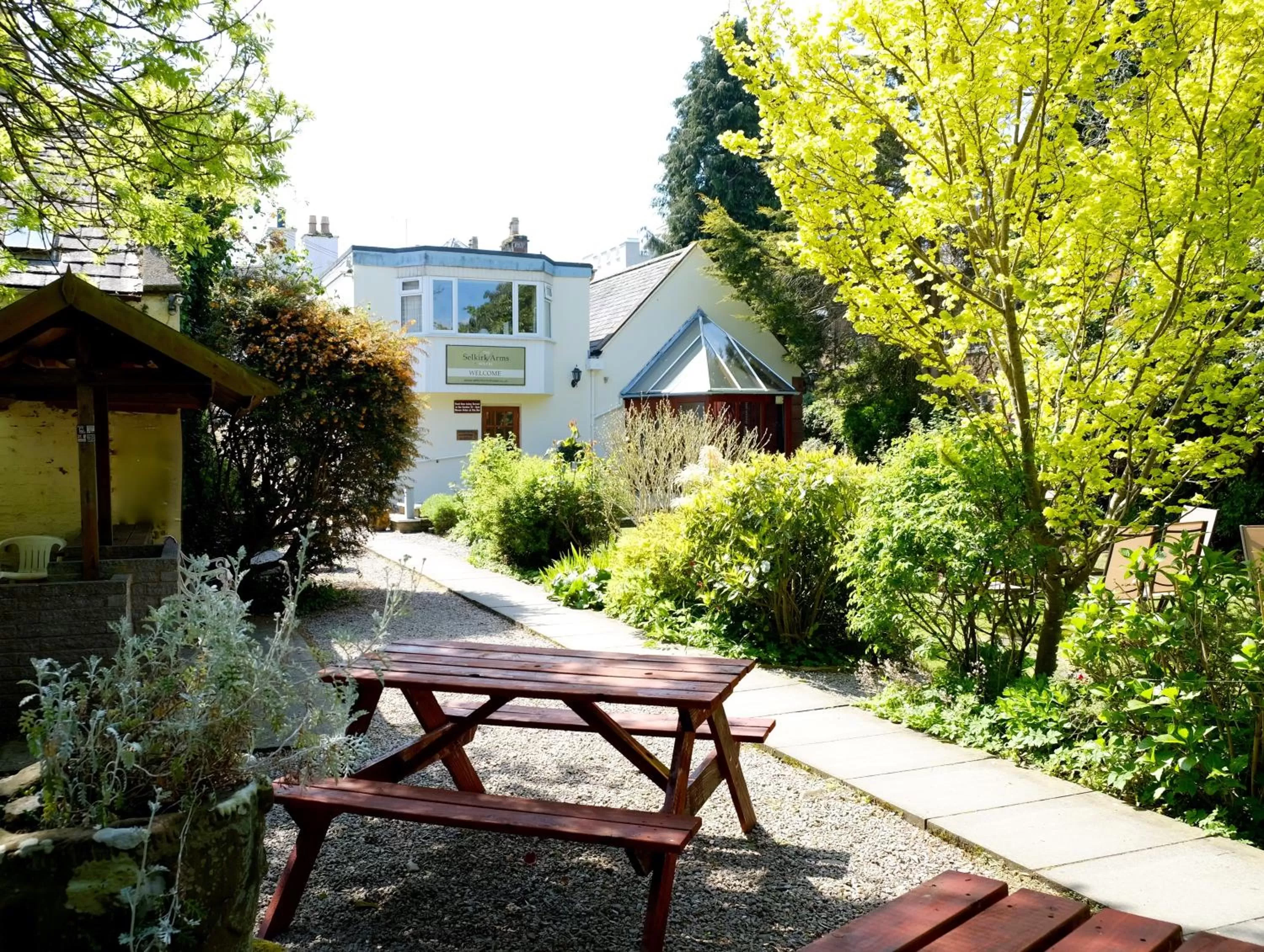 BBQ facilities in Selkirk Arms Hotel