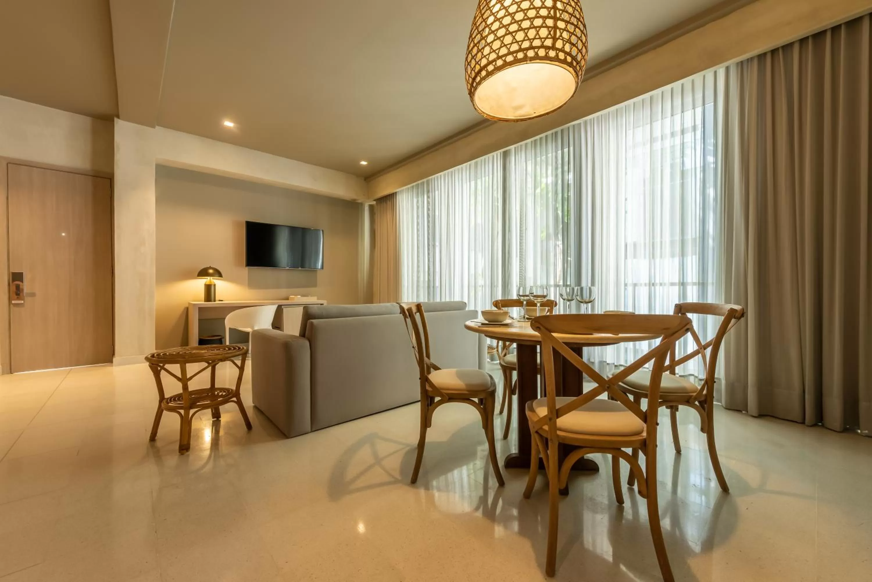 Living room in Madisson Boutique Hotel Cartagena