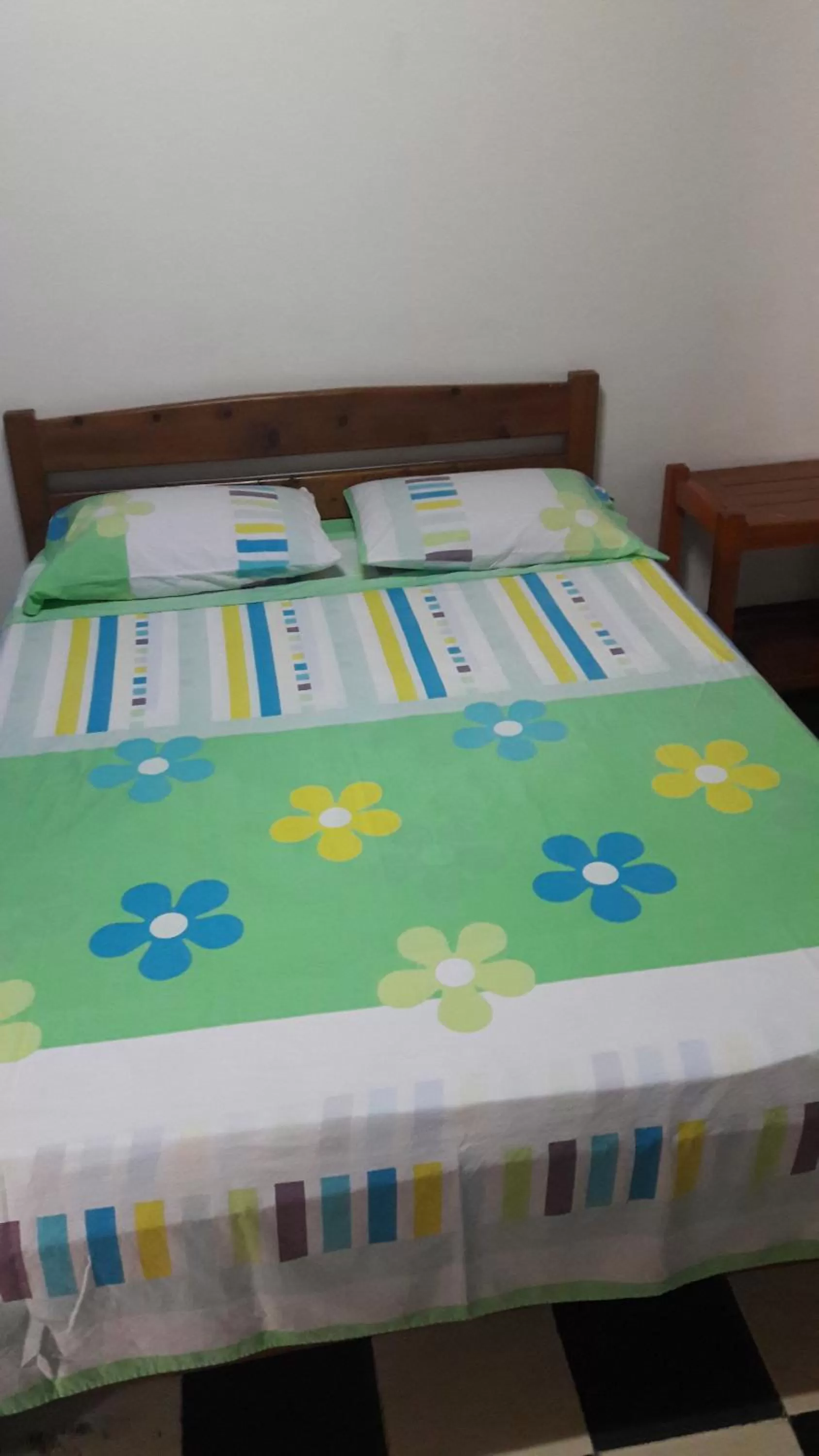 Bed in Hospedaje Santa Bárbara