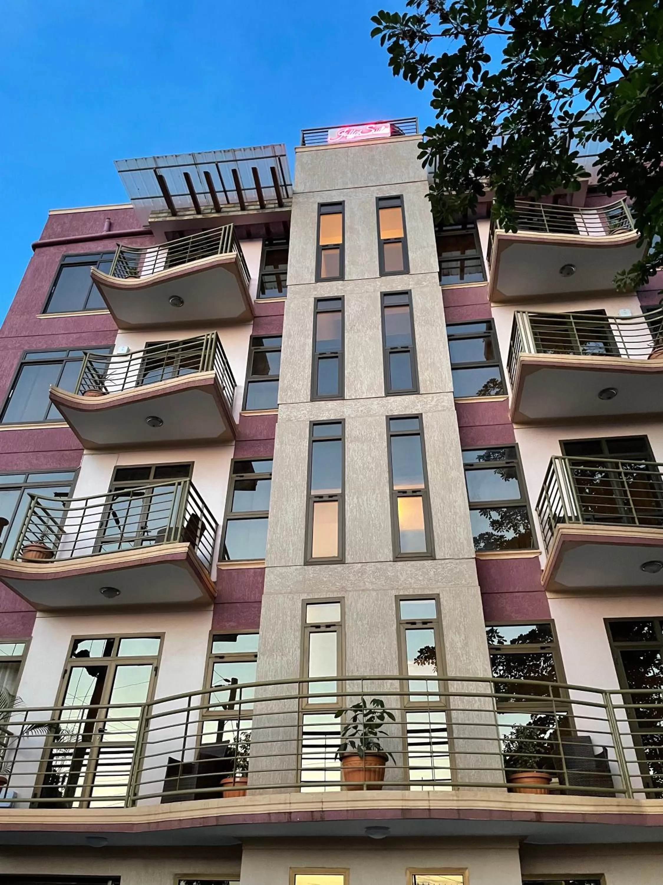 Property building in Jaffa Suites