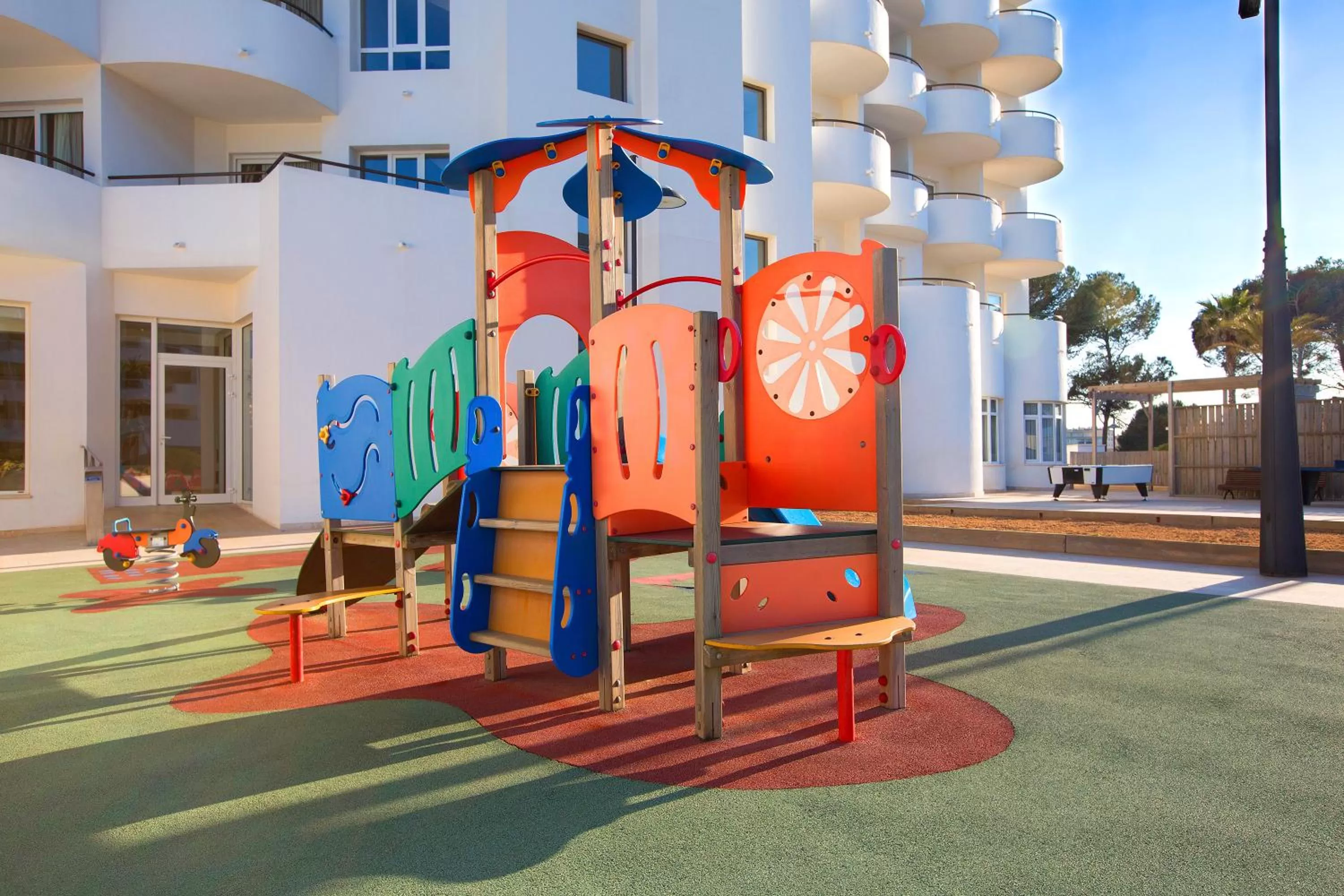 Children play ground in Hipotels Hipocampo Playa