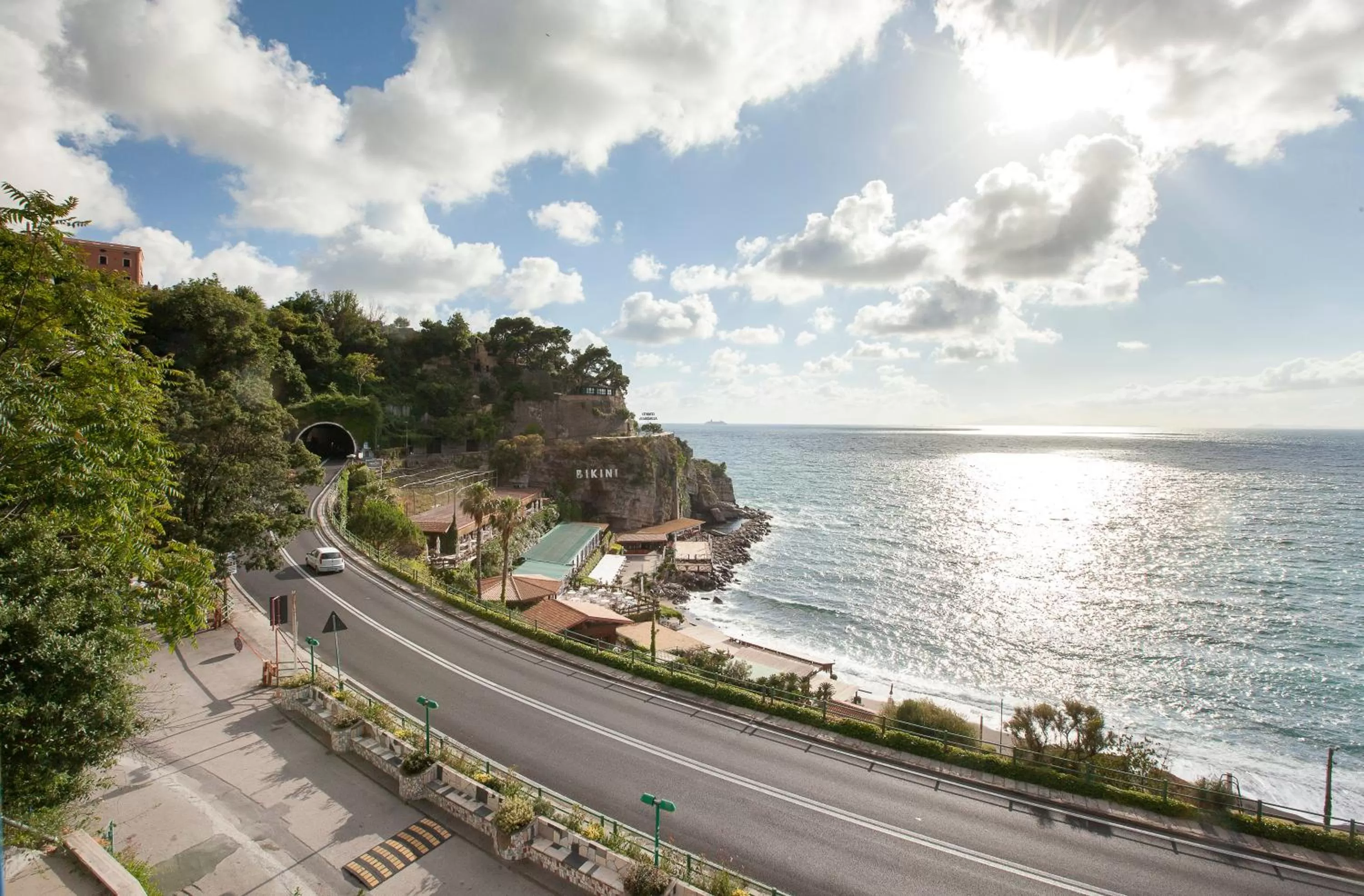 Bird's eye view in Oasi Relais