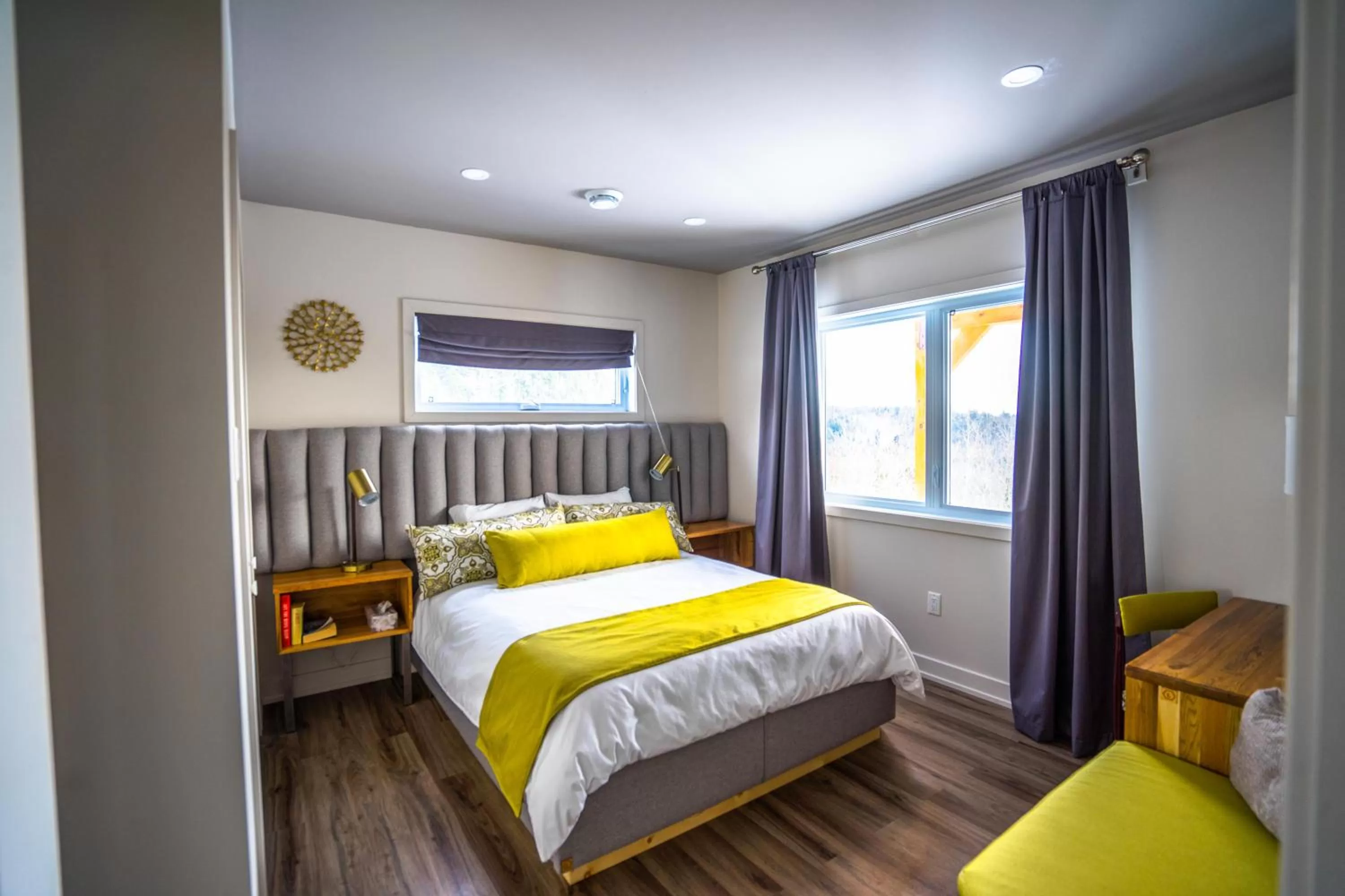 Bed in Le Bellevue Modern Lodge