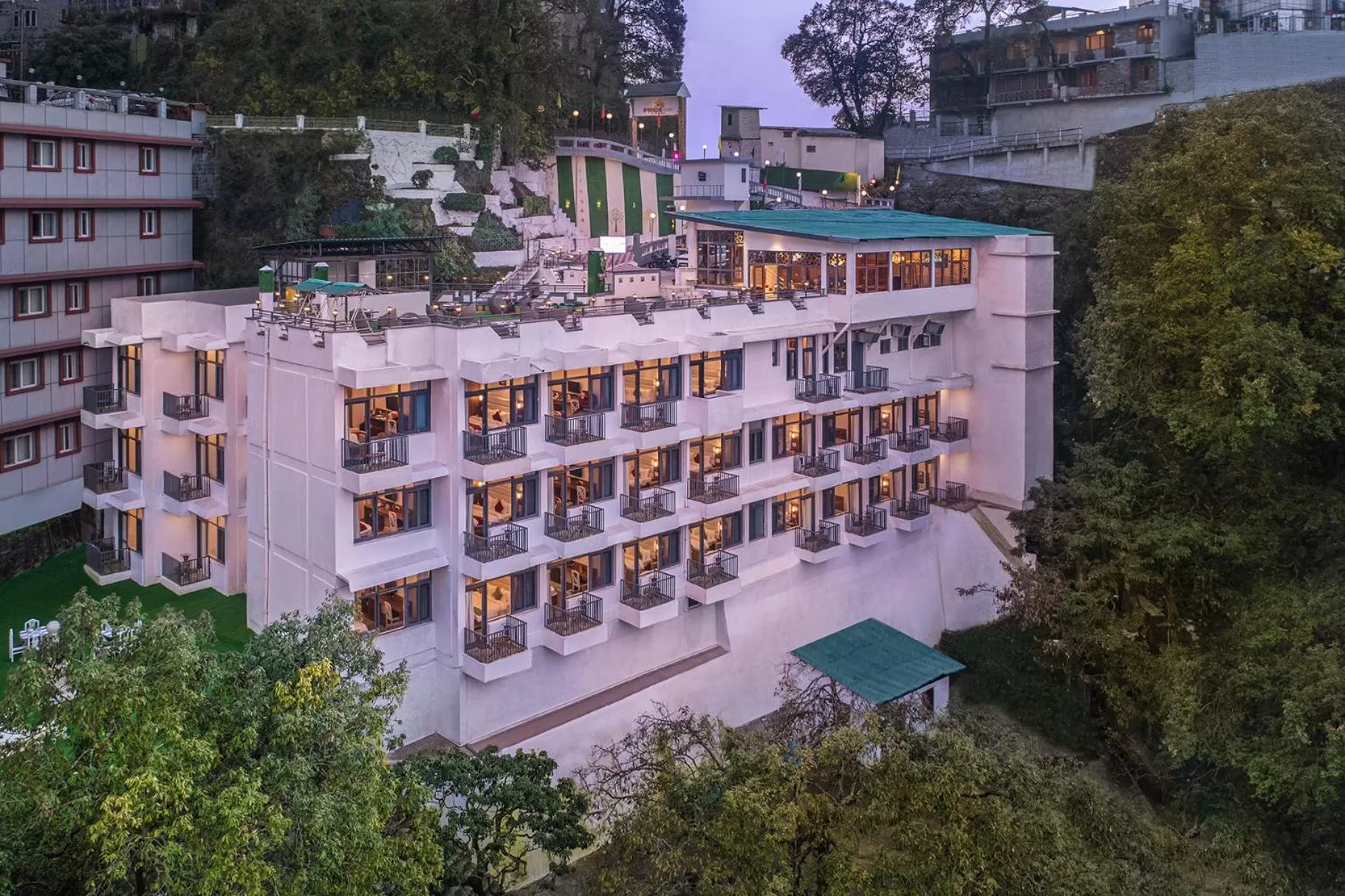 Property building in Pride Ashiyana Resort Mussoorie