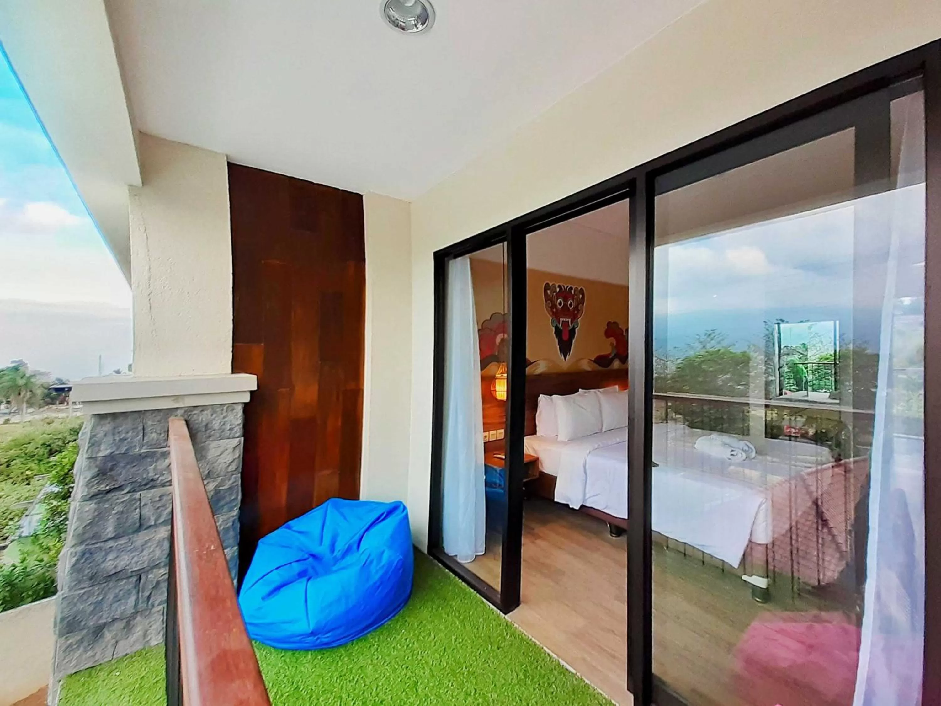 City view, Bed in The Batu Hotel & Villas