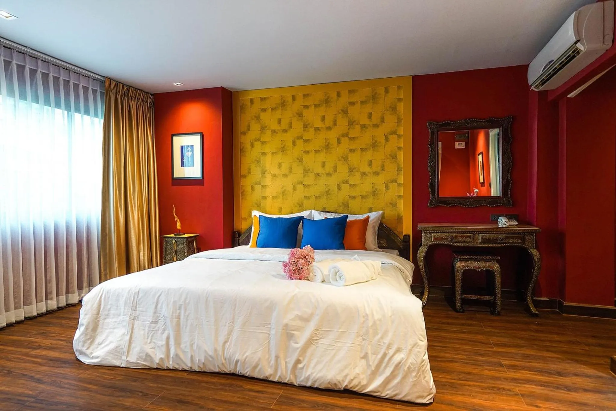 Bedroom, Bed in Hap@sathorn