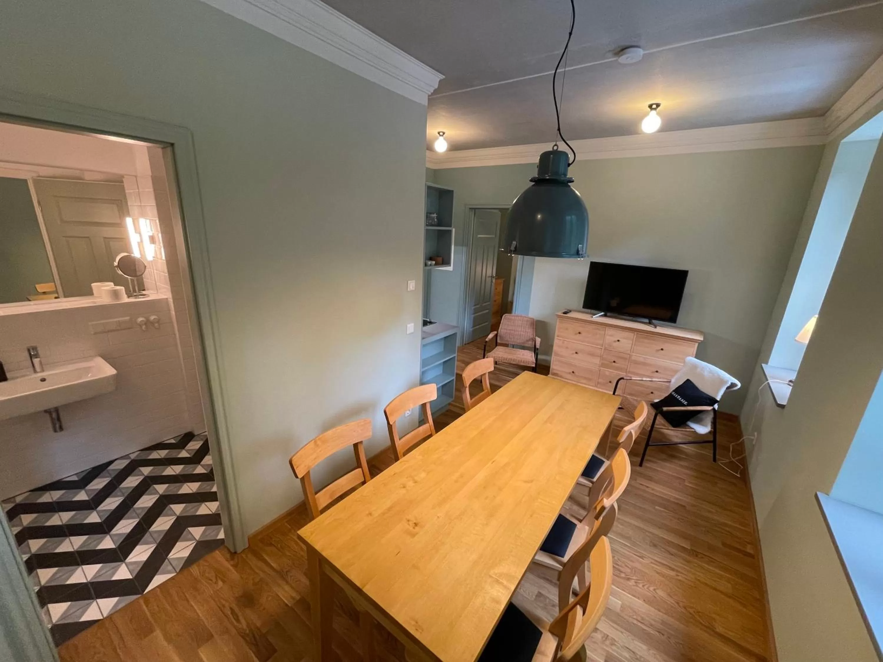 Living room in Gästehaus Phantasie