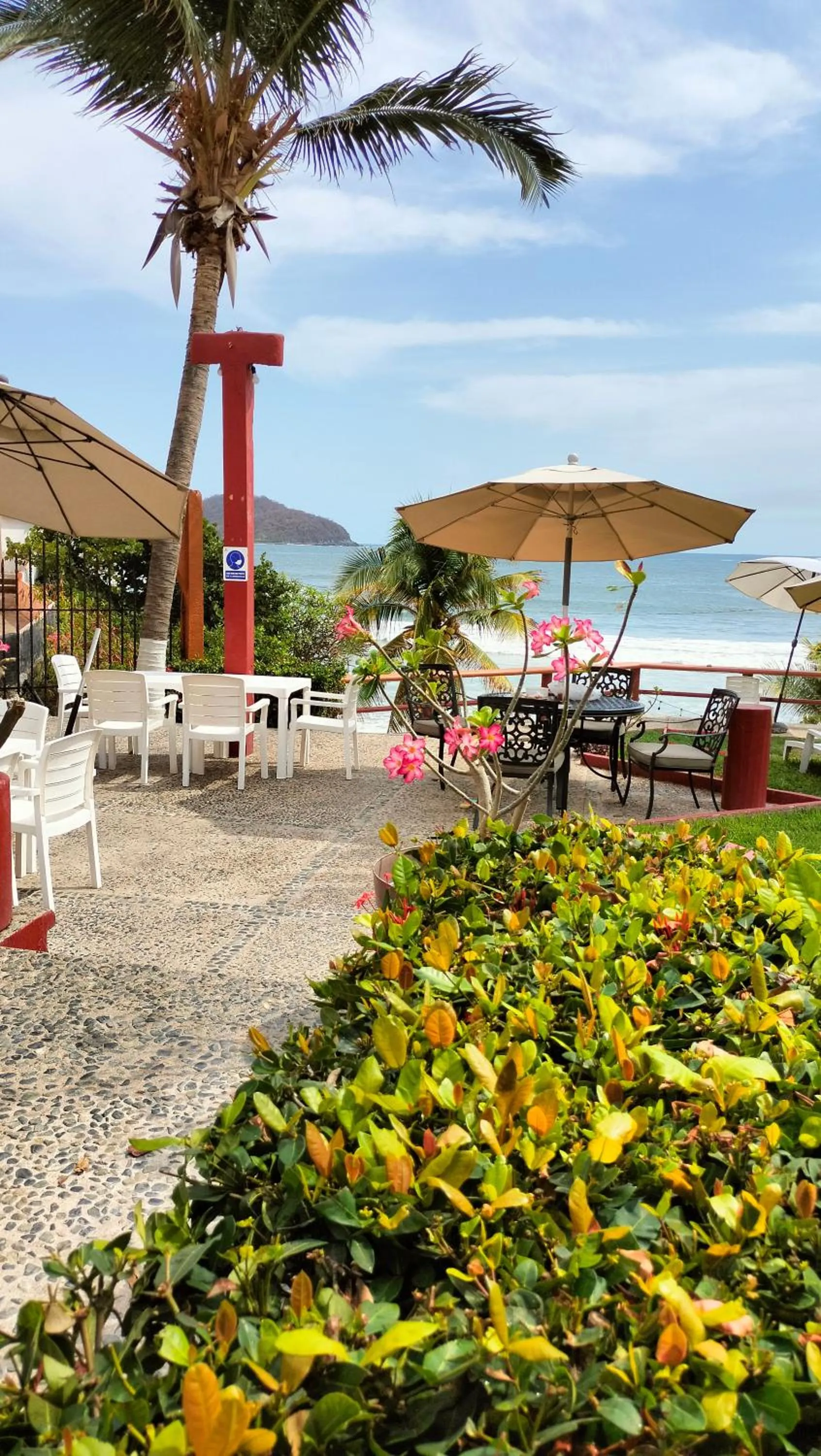 Sea view, Beach in Villas Miramar