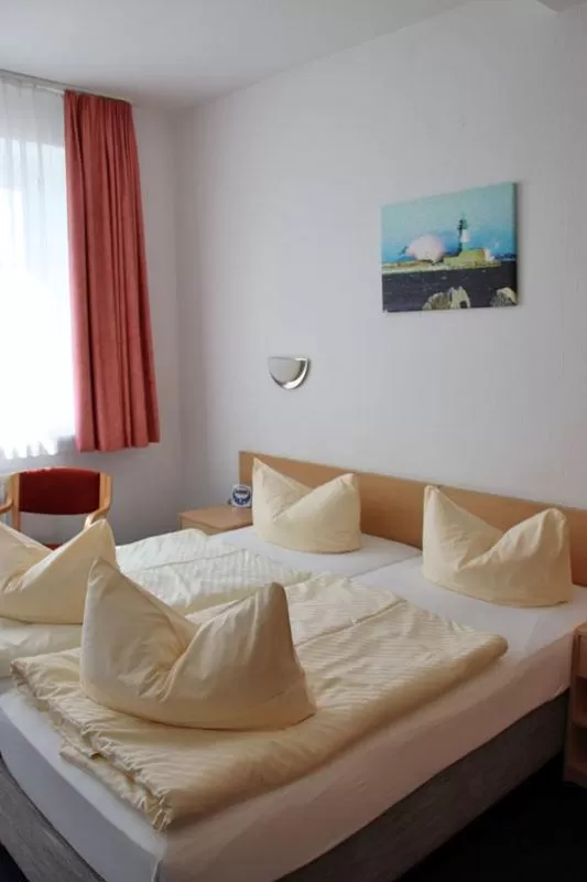 Bed in Hotel Garni Meeresgruß