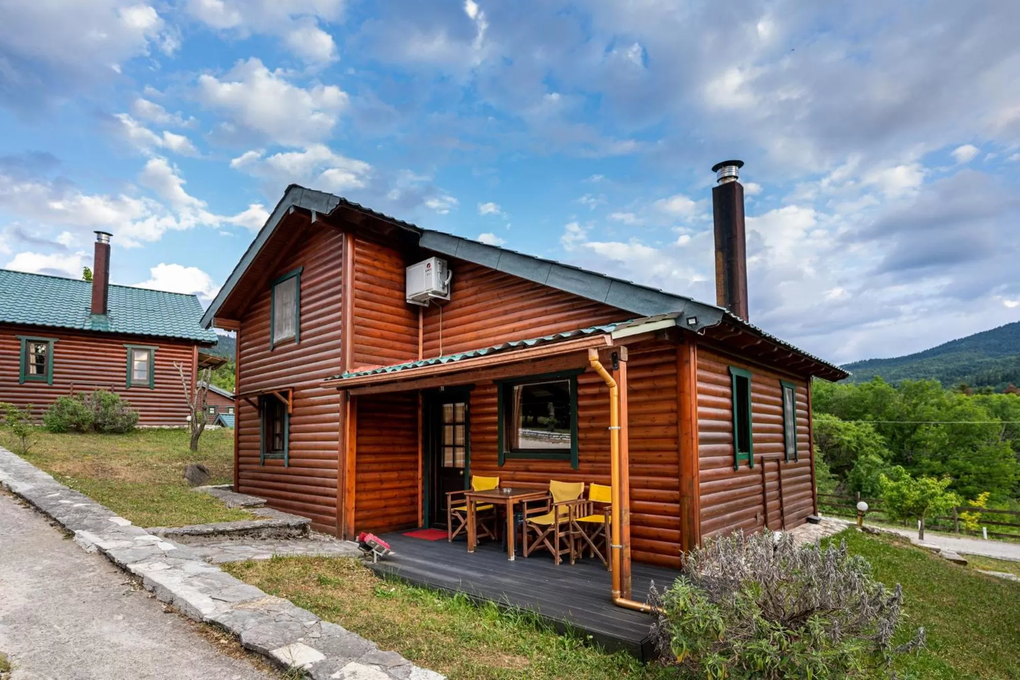 Property building in Chalet Likouresi Village