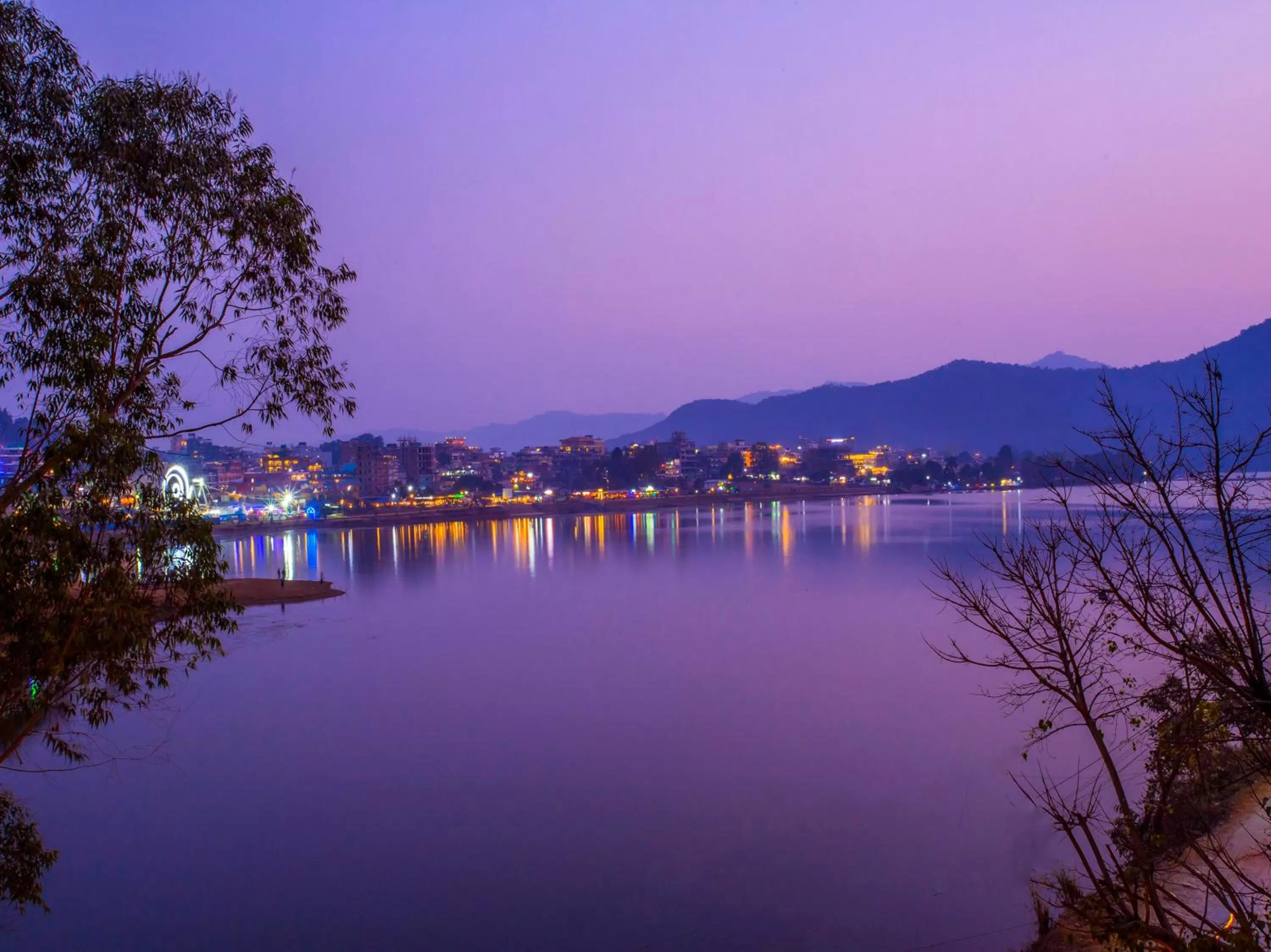 Natural landscape in Hotel Fewa Corner & Restro