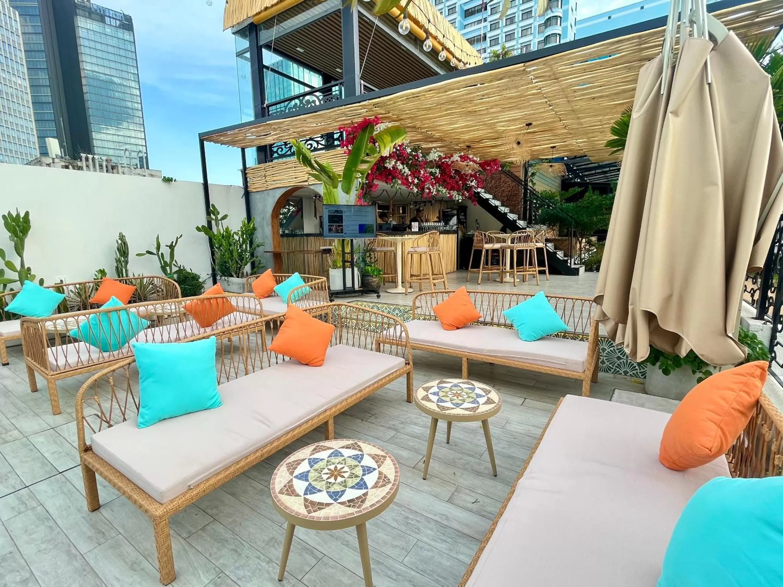 Swimming pool in Icon Saigon - LifeStyle Design Hotel