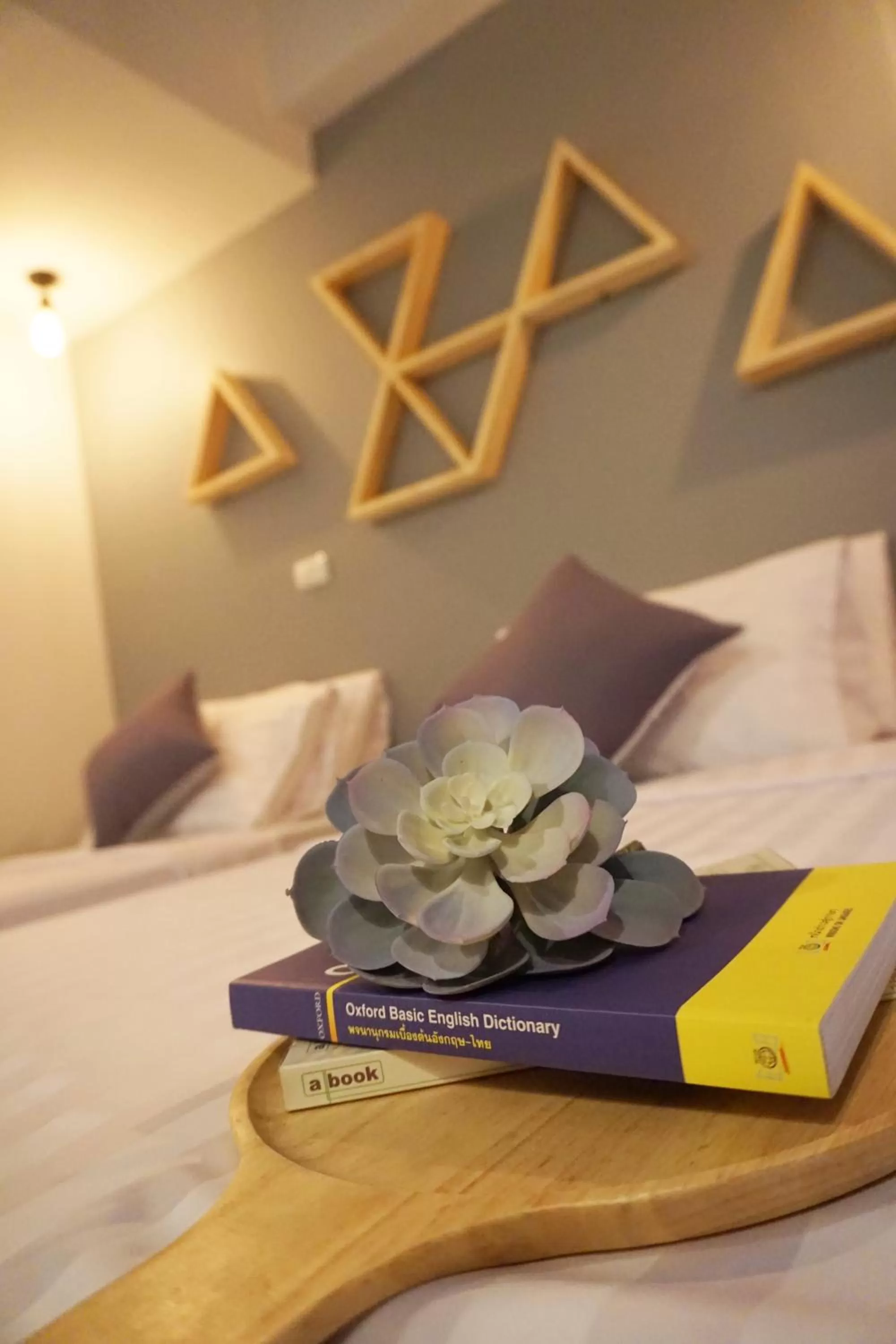 Decorative detail, Bed in Hansa Bangkok House