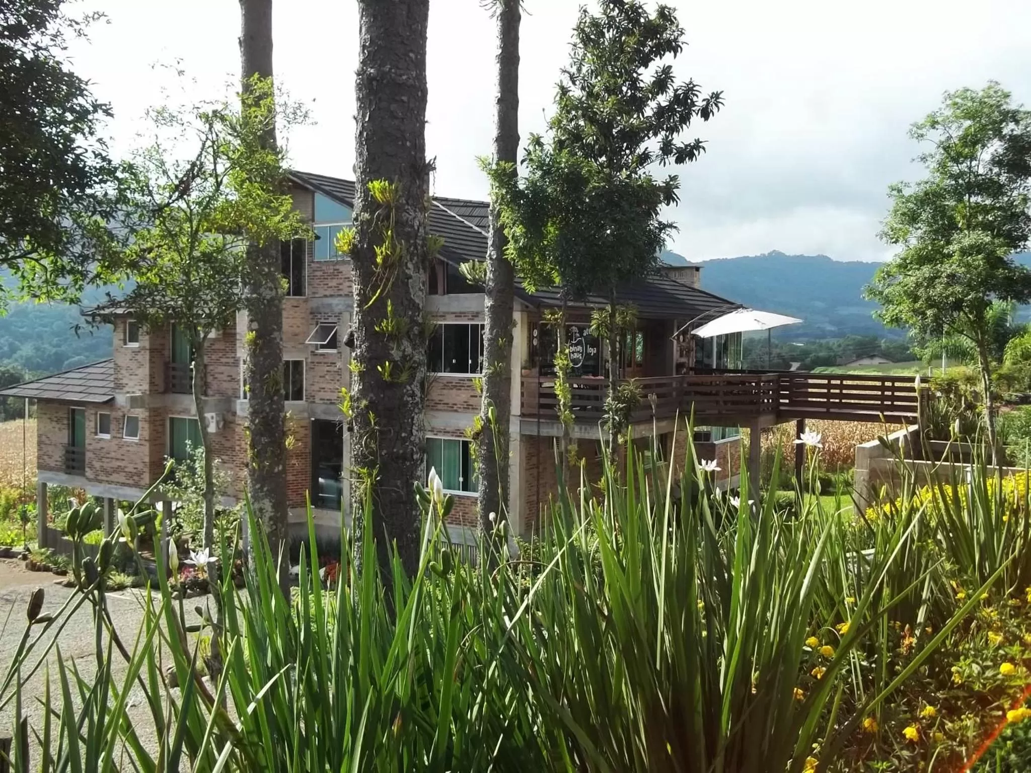 Property building in Bina's Haus Pousada, Cafeteria e Atelier