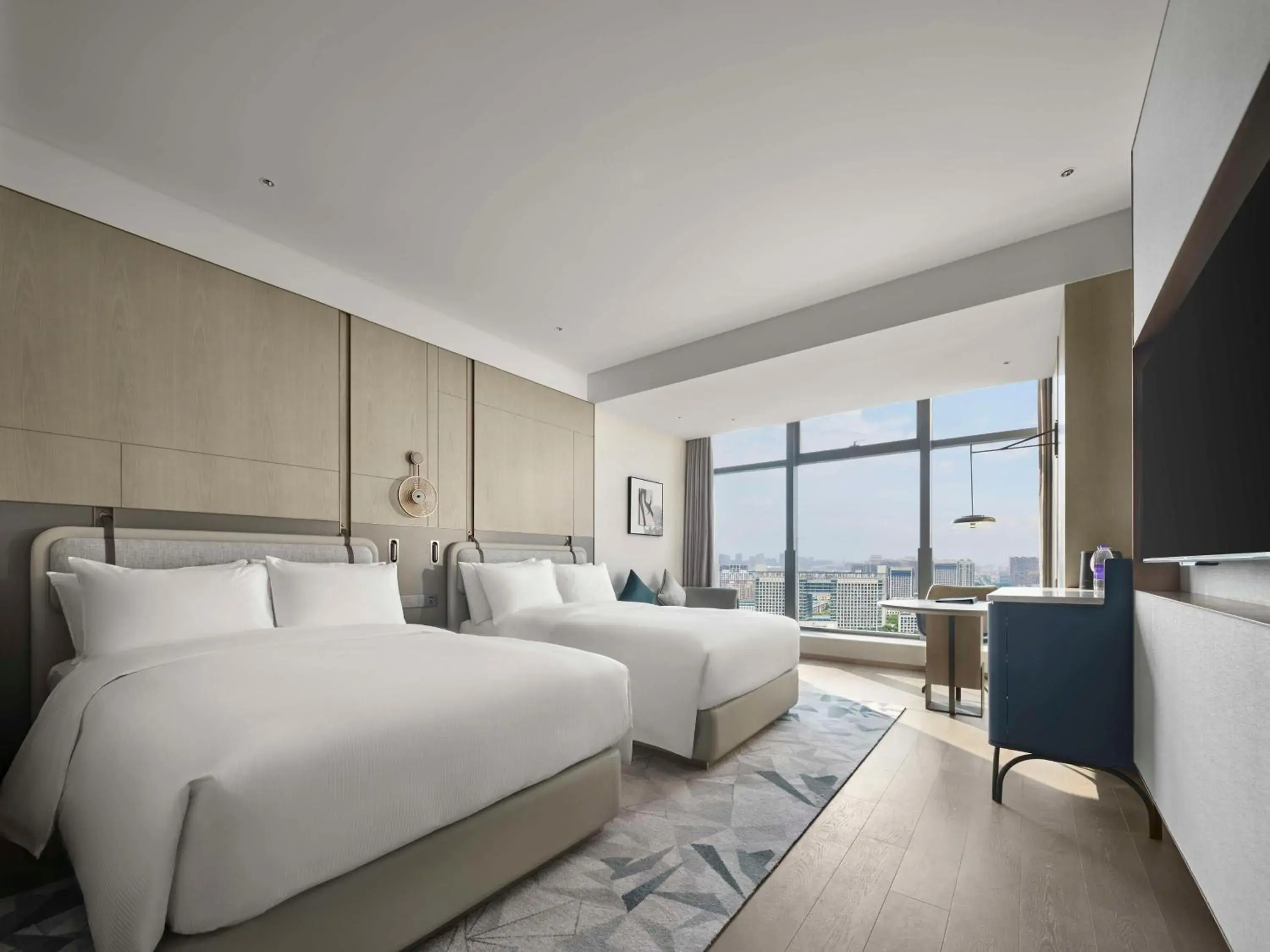 Twin Room in Doubletree By Hilton Rugao Twin Room in Doubletree By Hilton Rugao