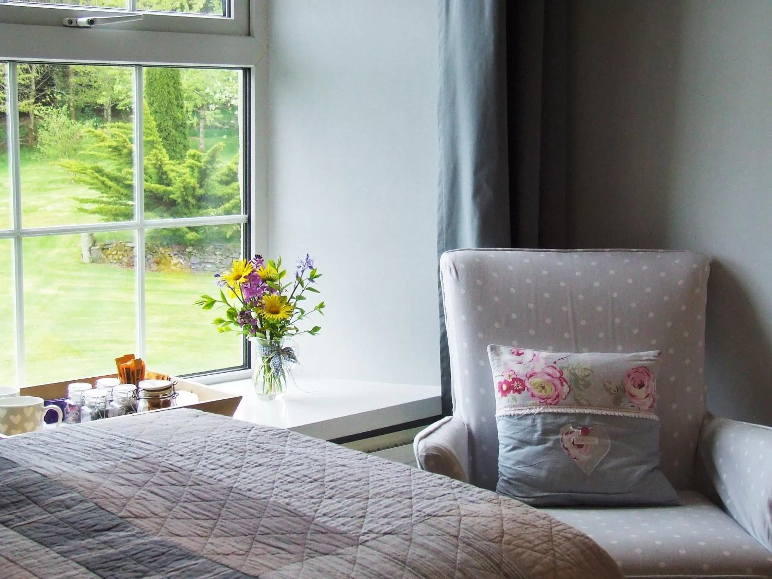 Bedroom in Lobhill Farmhouse Bed and Breakfast and Self Catering Accommodation