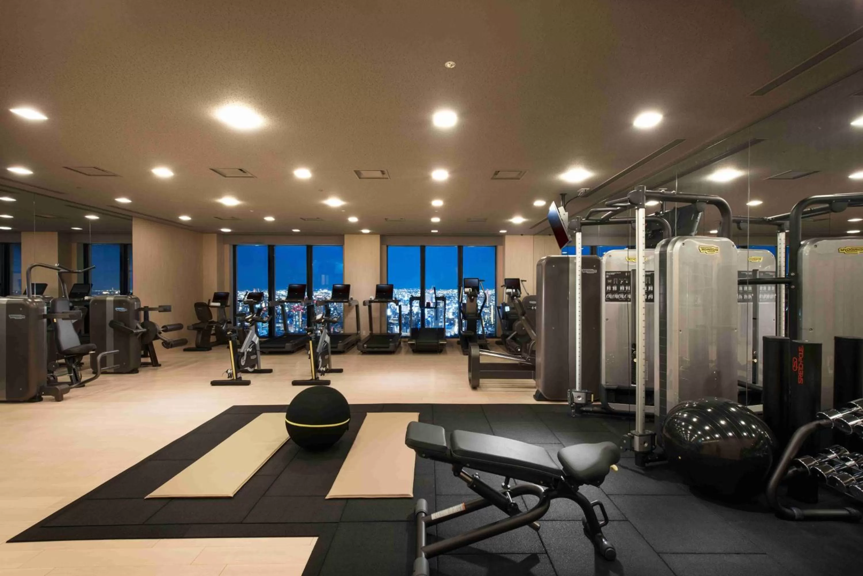 Fitness centre/facilities in Conrad Osaka