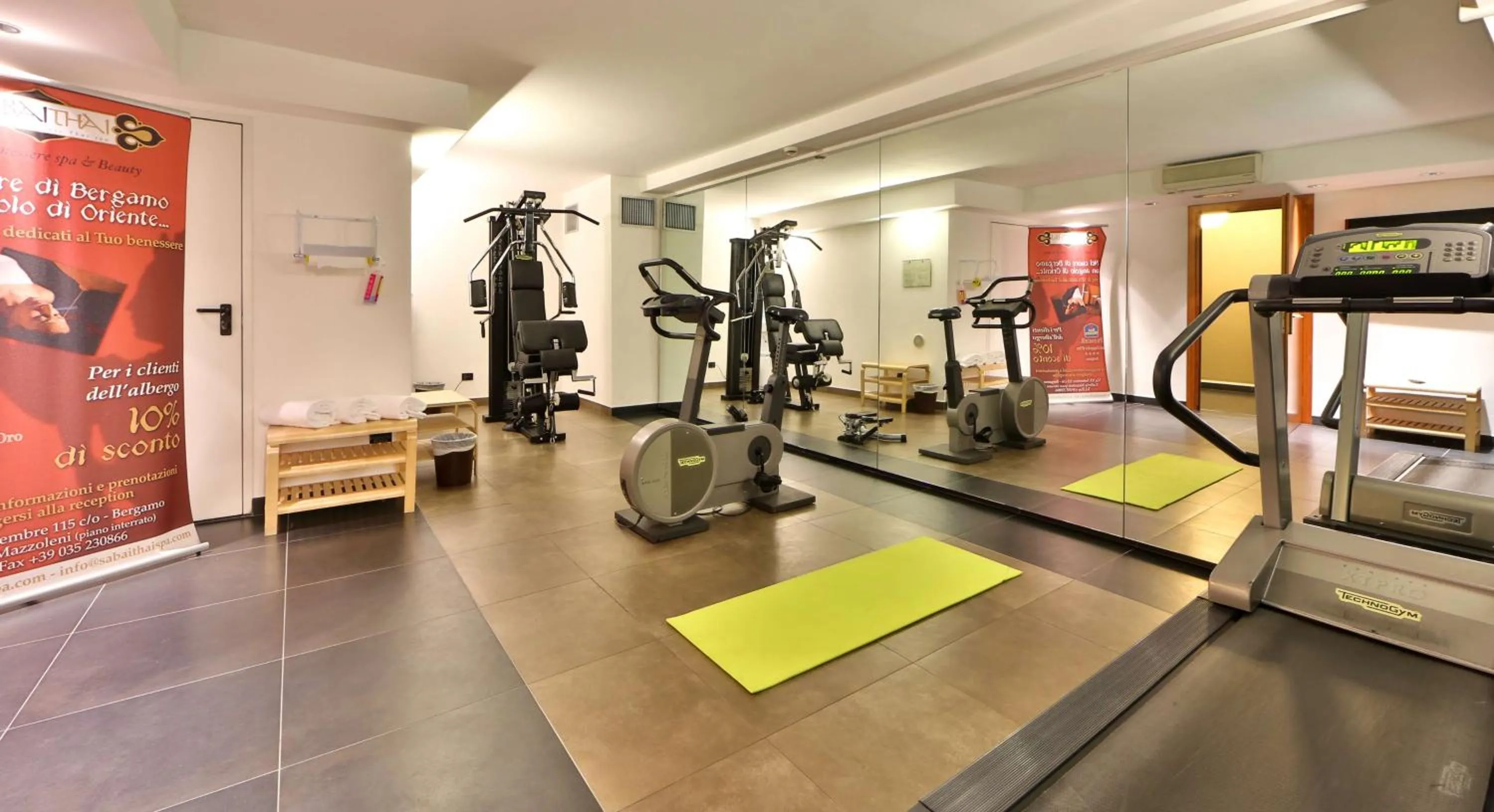 Fitness centre/facilities in Hotel Cappello D'Oro, BW Signature Collection