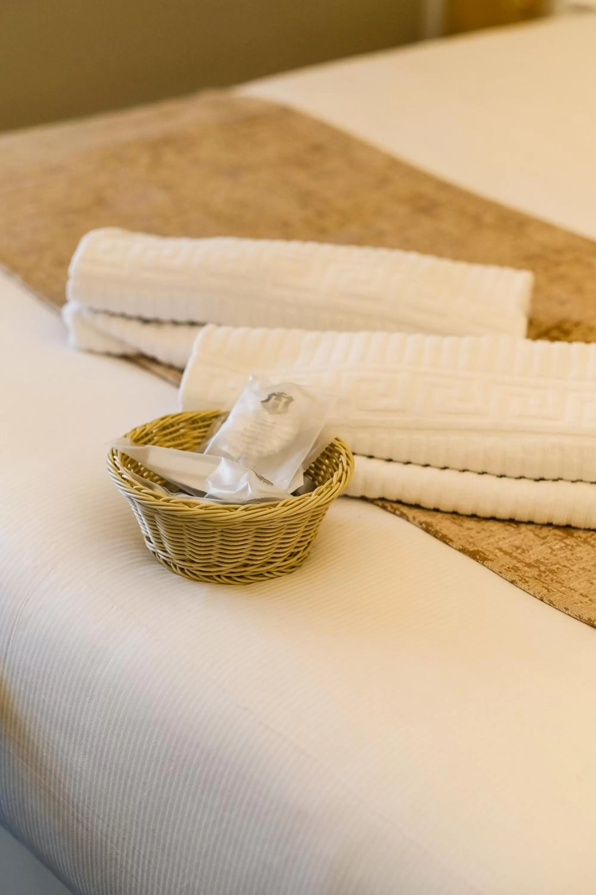 towels, Bed in B&B Kingsman