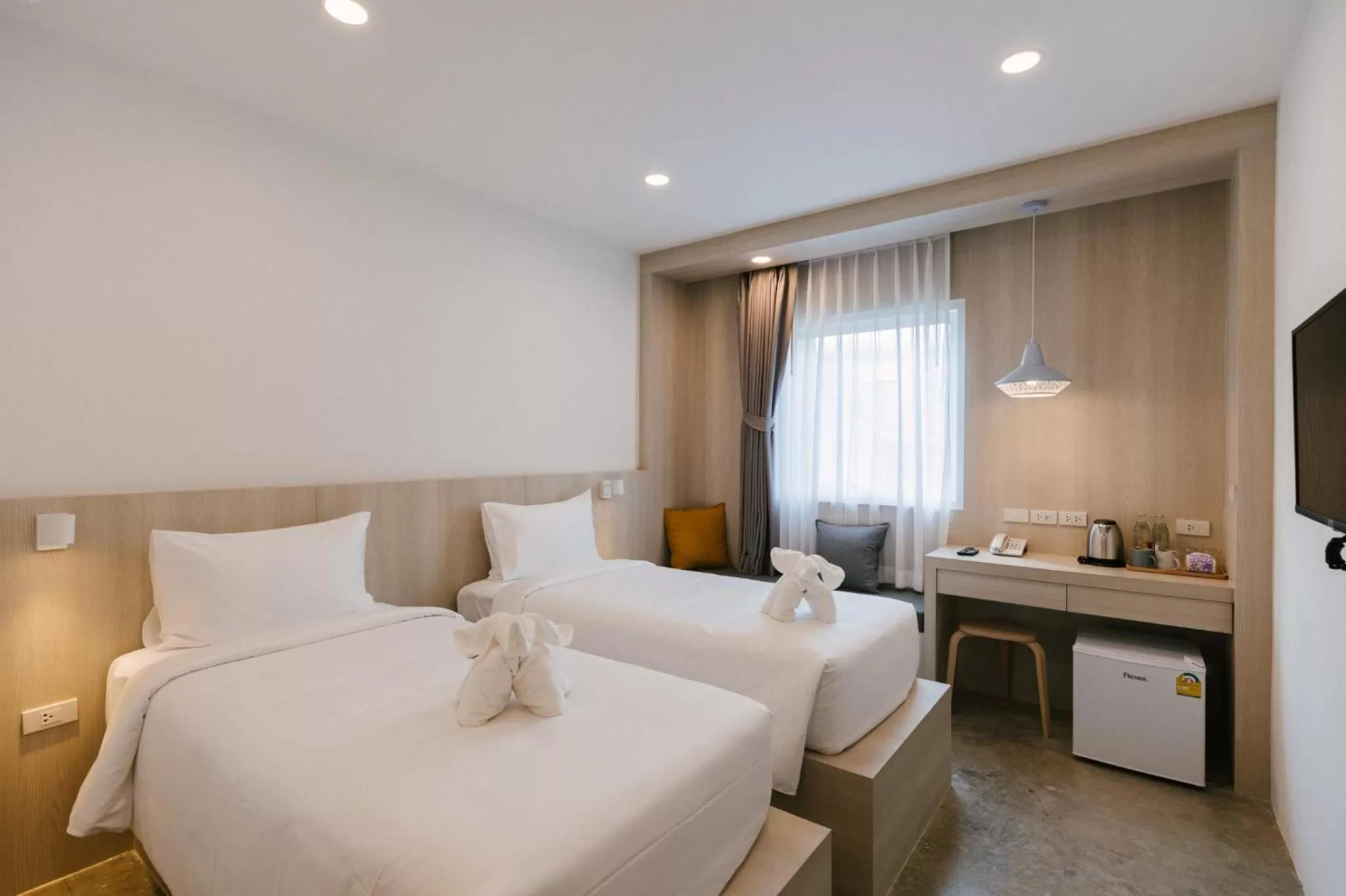 Bed in Nappiness Hotel