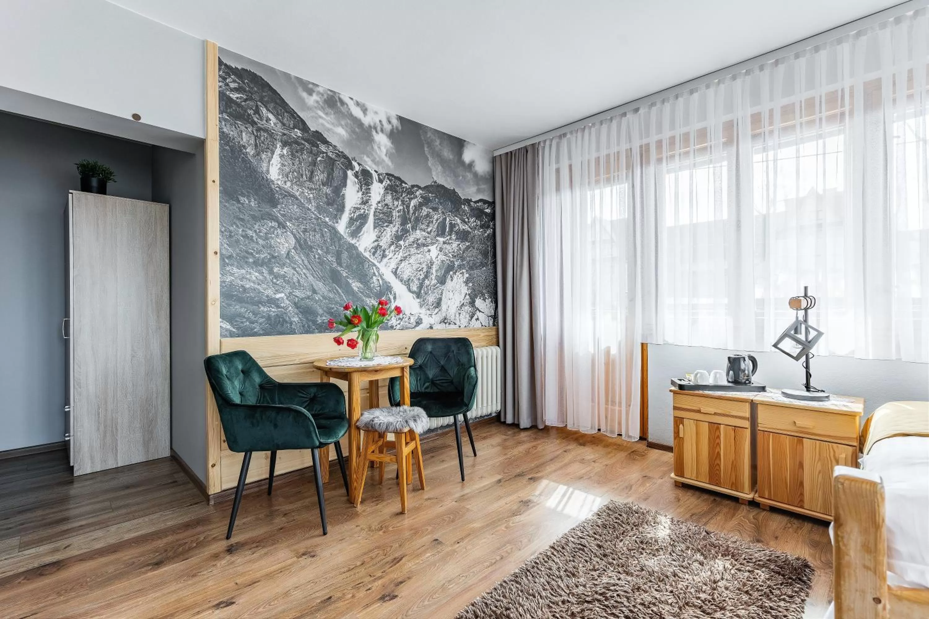 Bed in Pokoje Gościnne U Małgorzaty Jacuzzi & Sauna