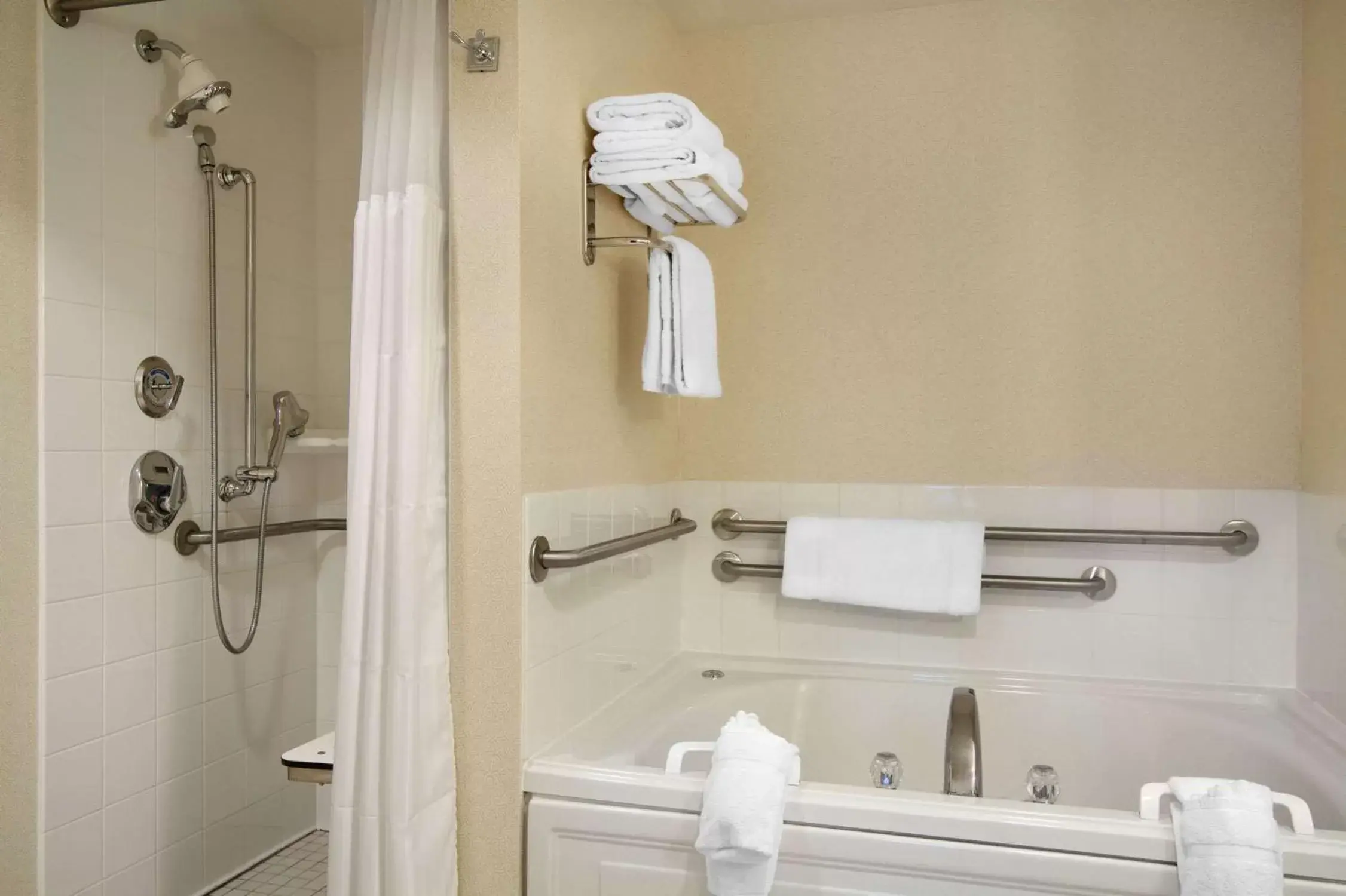 King Suite - single occupancy - Mobility and Hearing Access in Hilton Garden Inn Ithaca King Suite - single occupancy - Mobility and Hearing Access in Hilton Garden Inn Ithaca