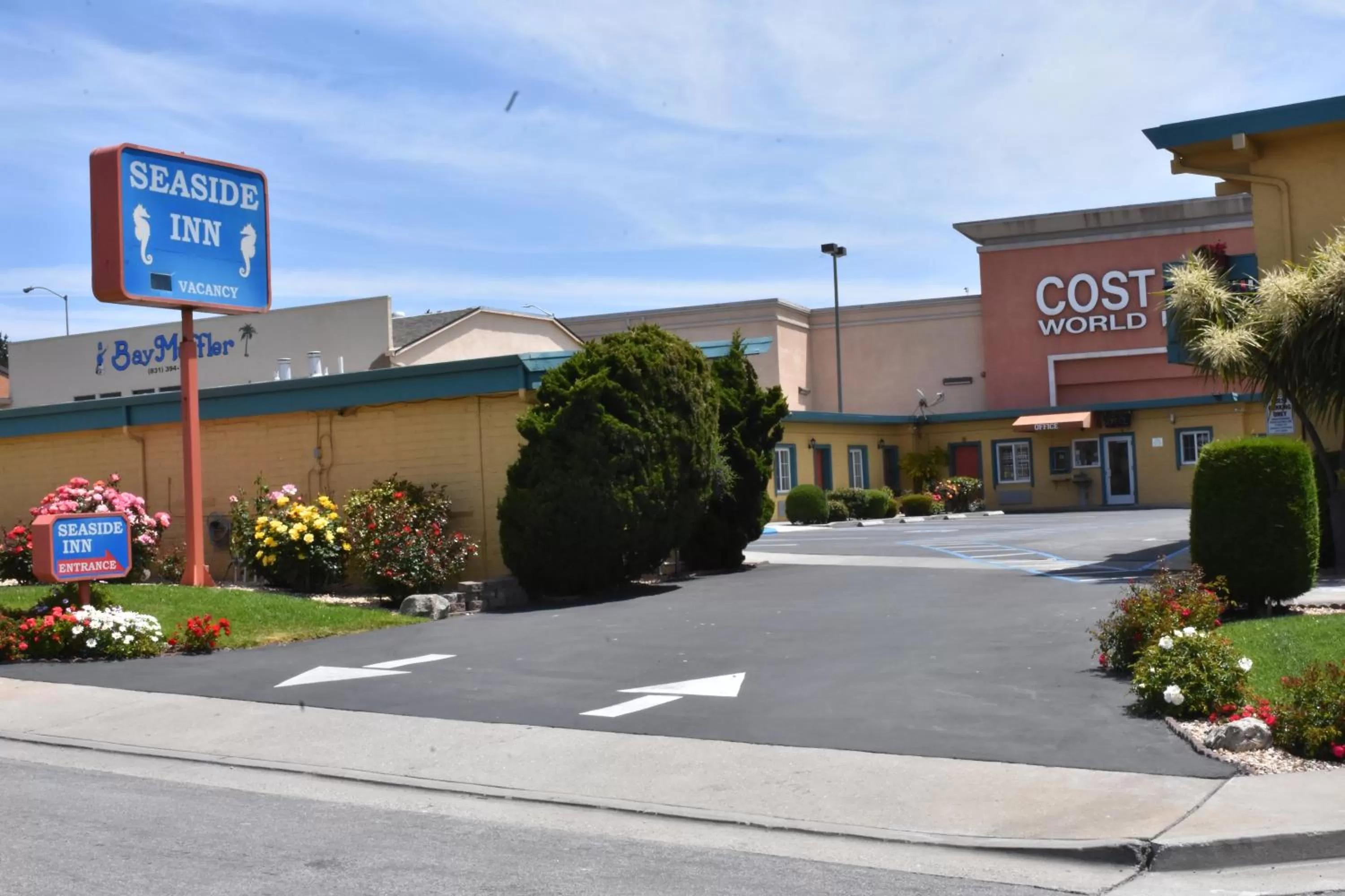 Property logo or sign in Seaside Inn Monterey