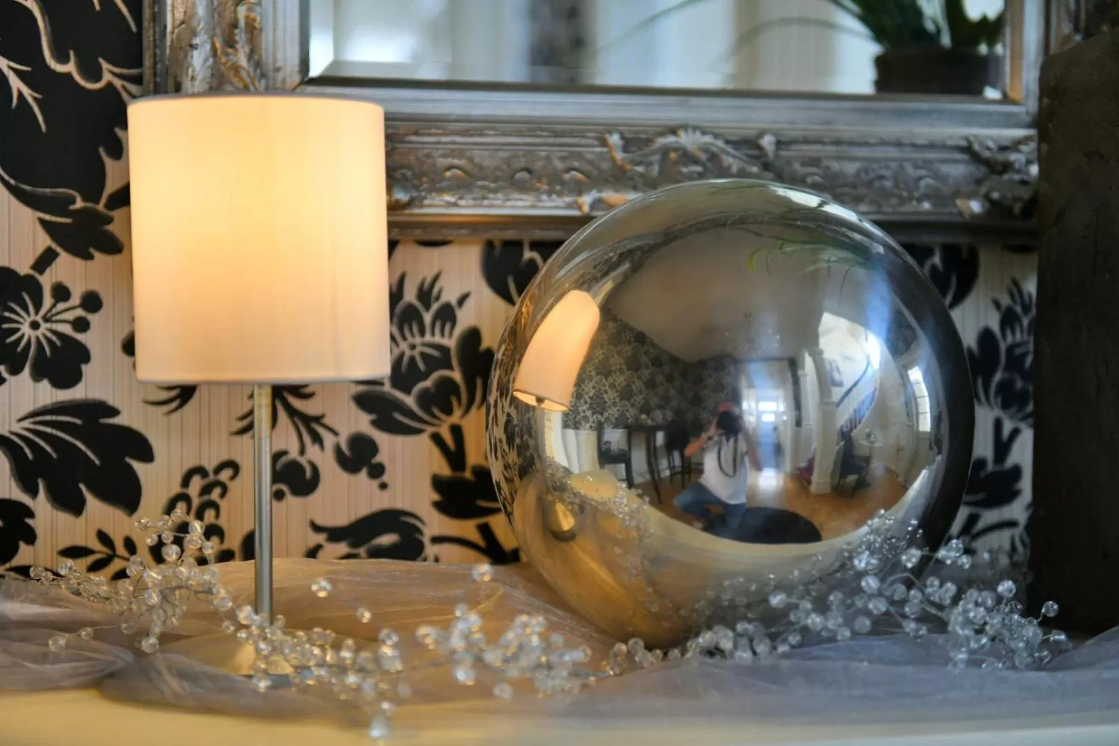 Decorative detail in Elena Kempf Haaratelier & Guesthouse