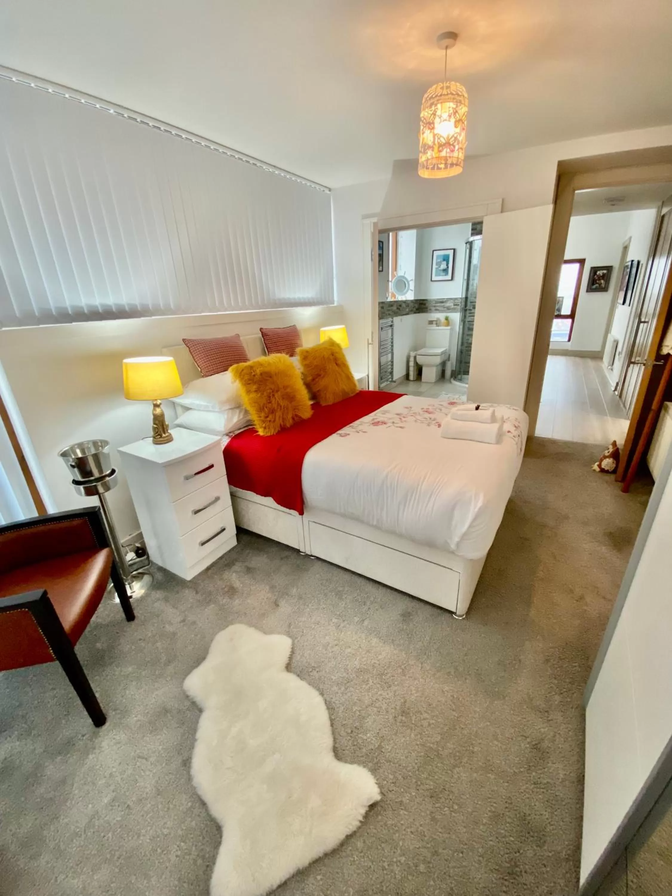 Bed in James Clow Bed & Breakfast