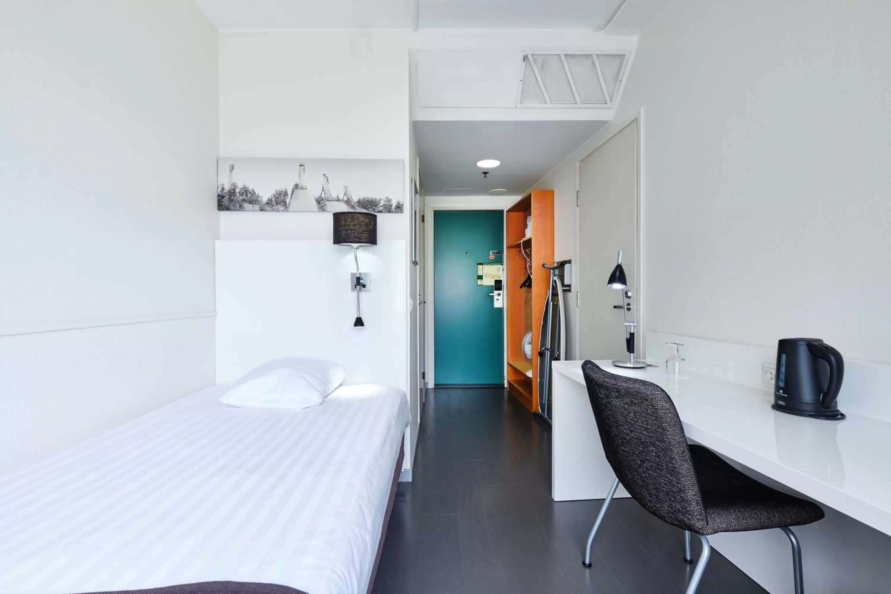 Bed in GreenStar Hotel Lahti