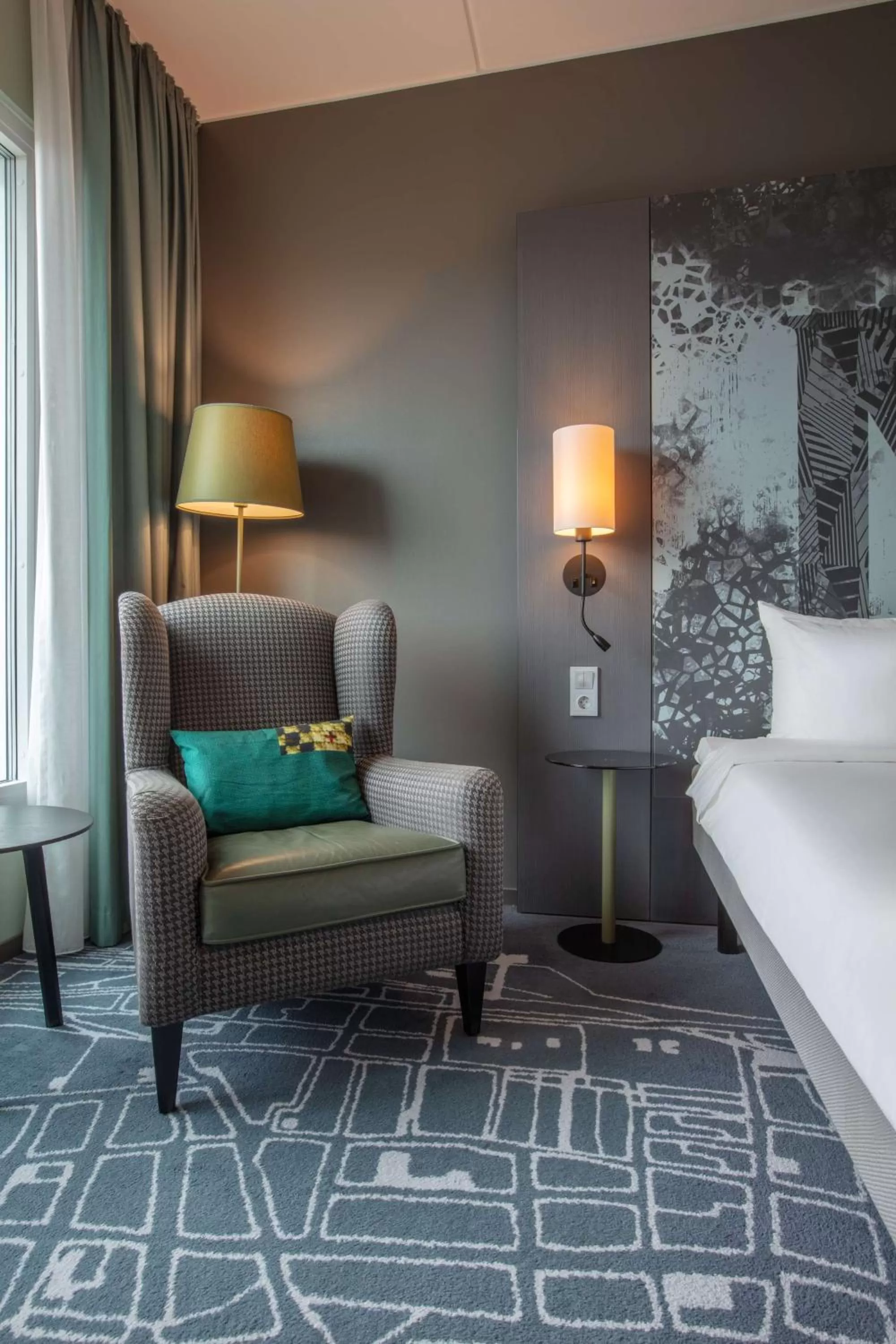 Bed in Radisson Blu Metropol Helsingborg