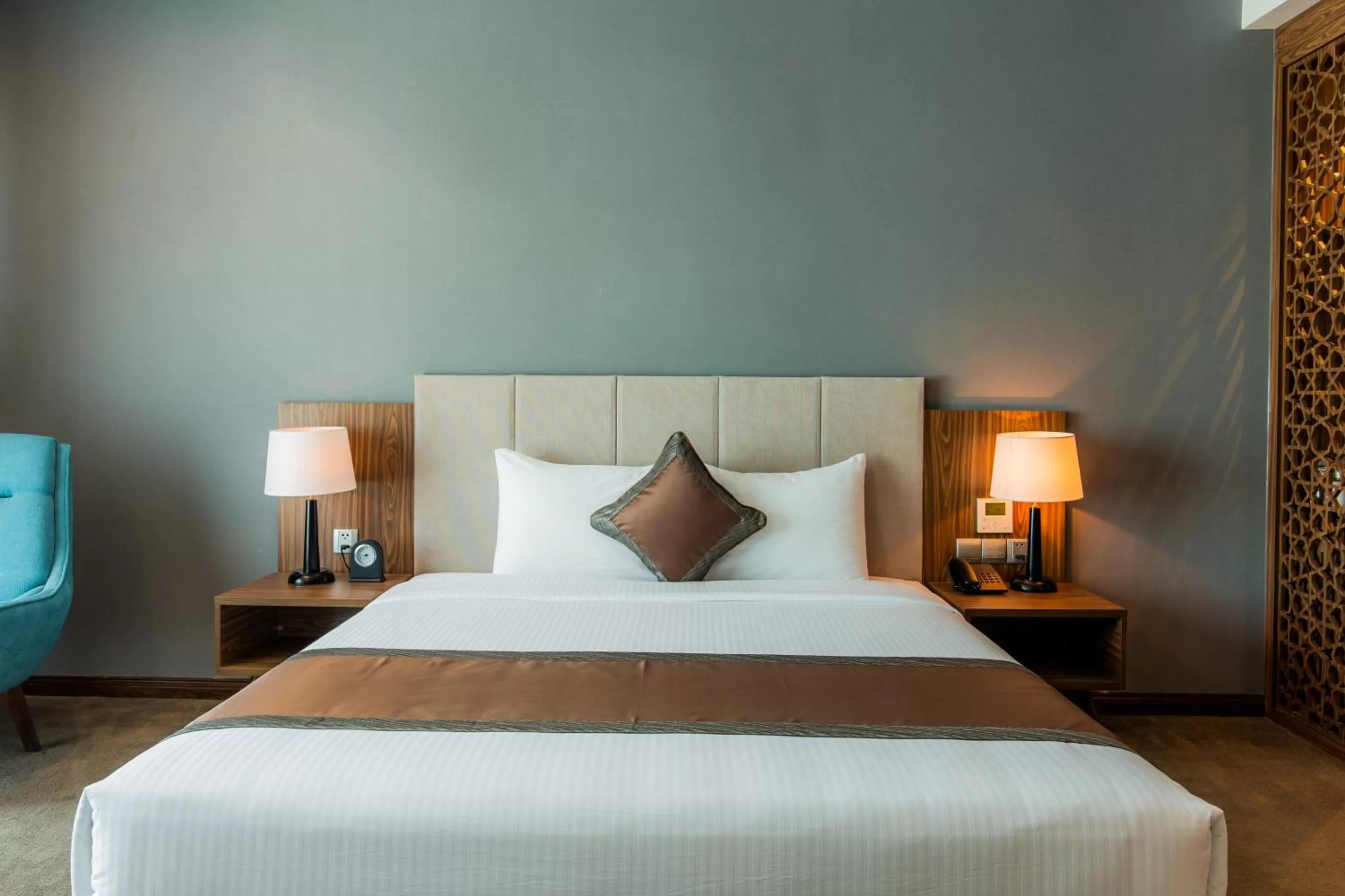Bed in Muong Thanh Luxury Vien Trieu Nha Trang