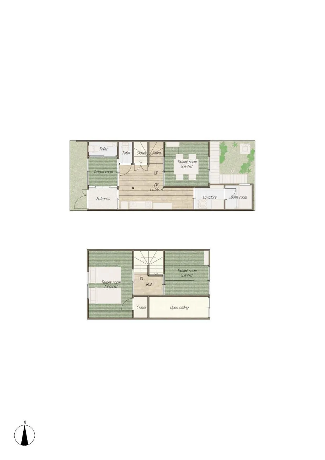 Street view in Rinn Nishiwakamatsu