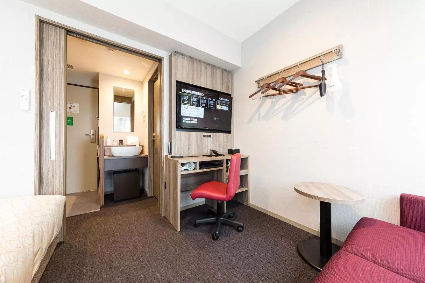 Photo of the whole room in Sanco Inn Osaka Yodoyabashi