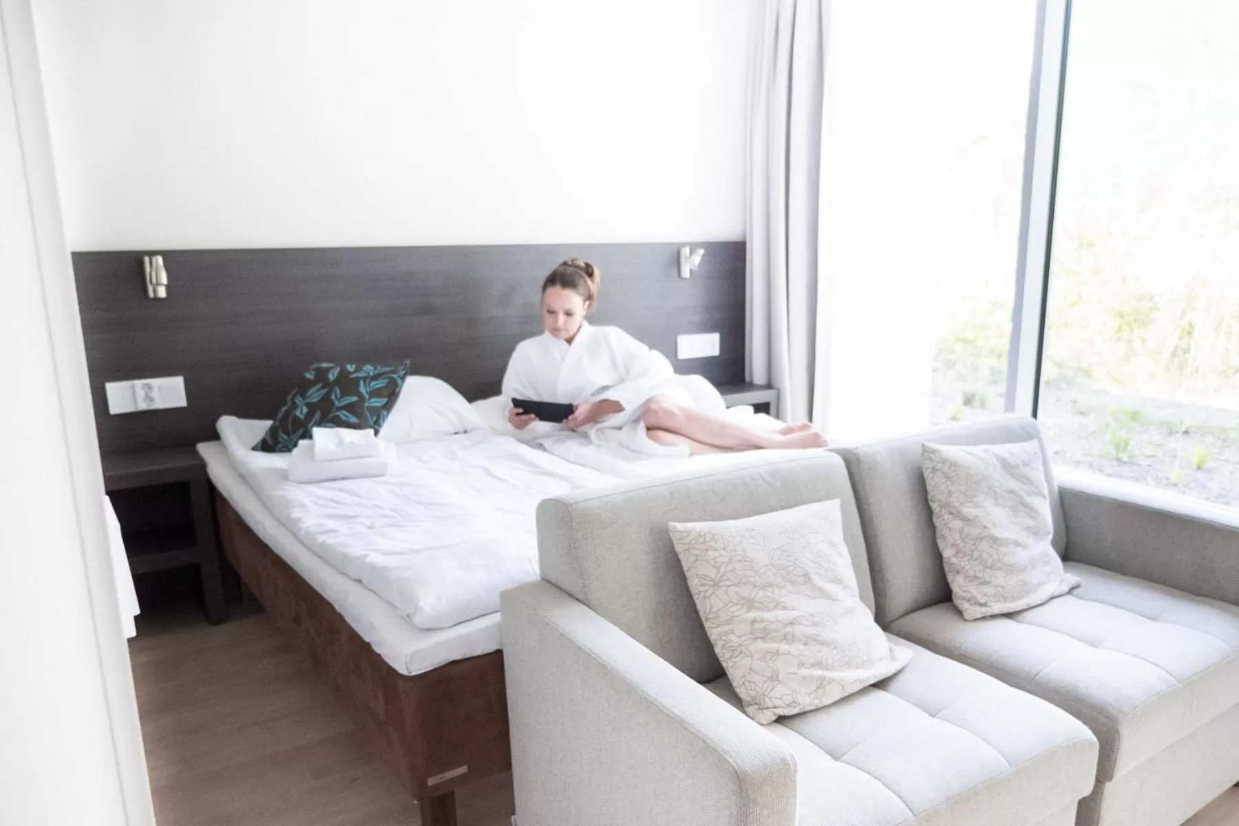 Natural landscape, Bed in Kultaranta Resort