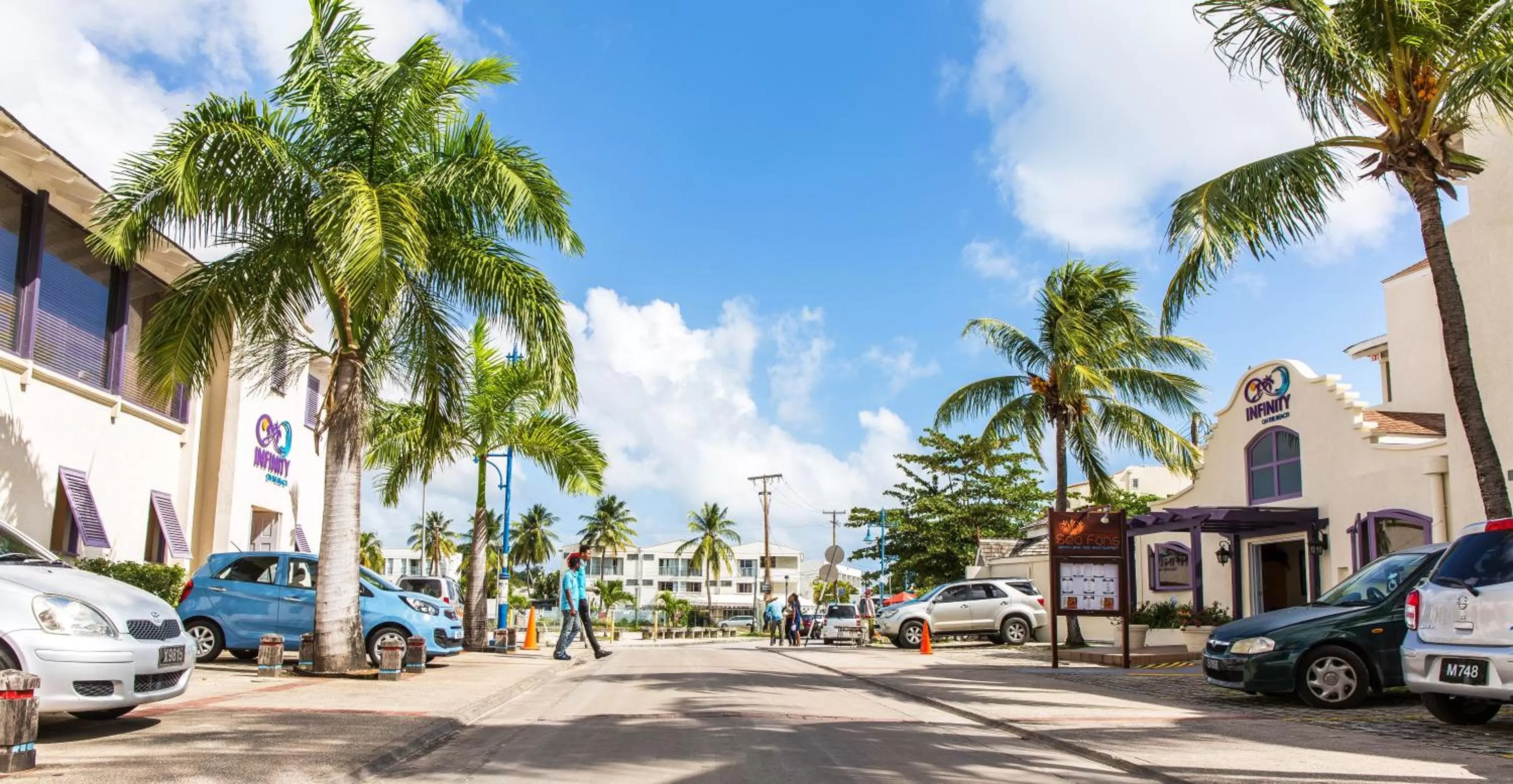 Street view in Infinity on the Beach