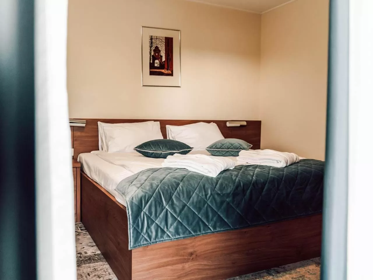 Bed in Hotel Mrągowo Resort&Spa