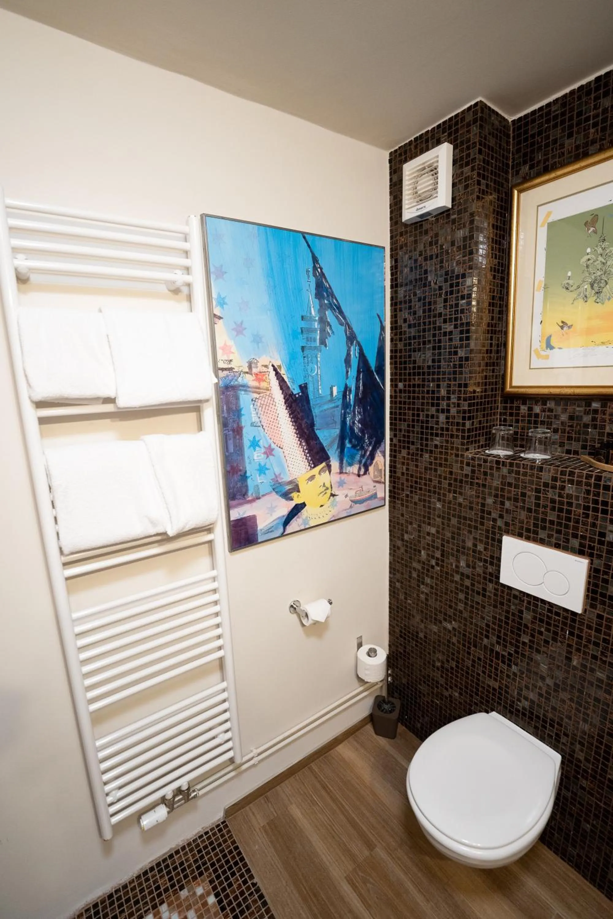 Toilet in Hotel Piran