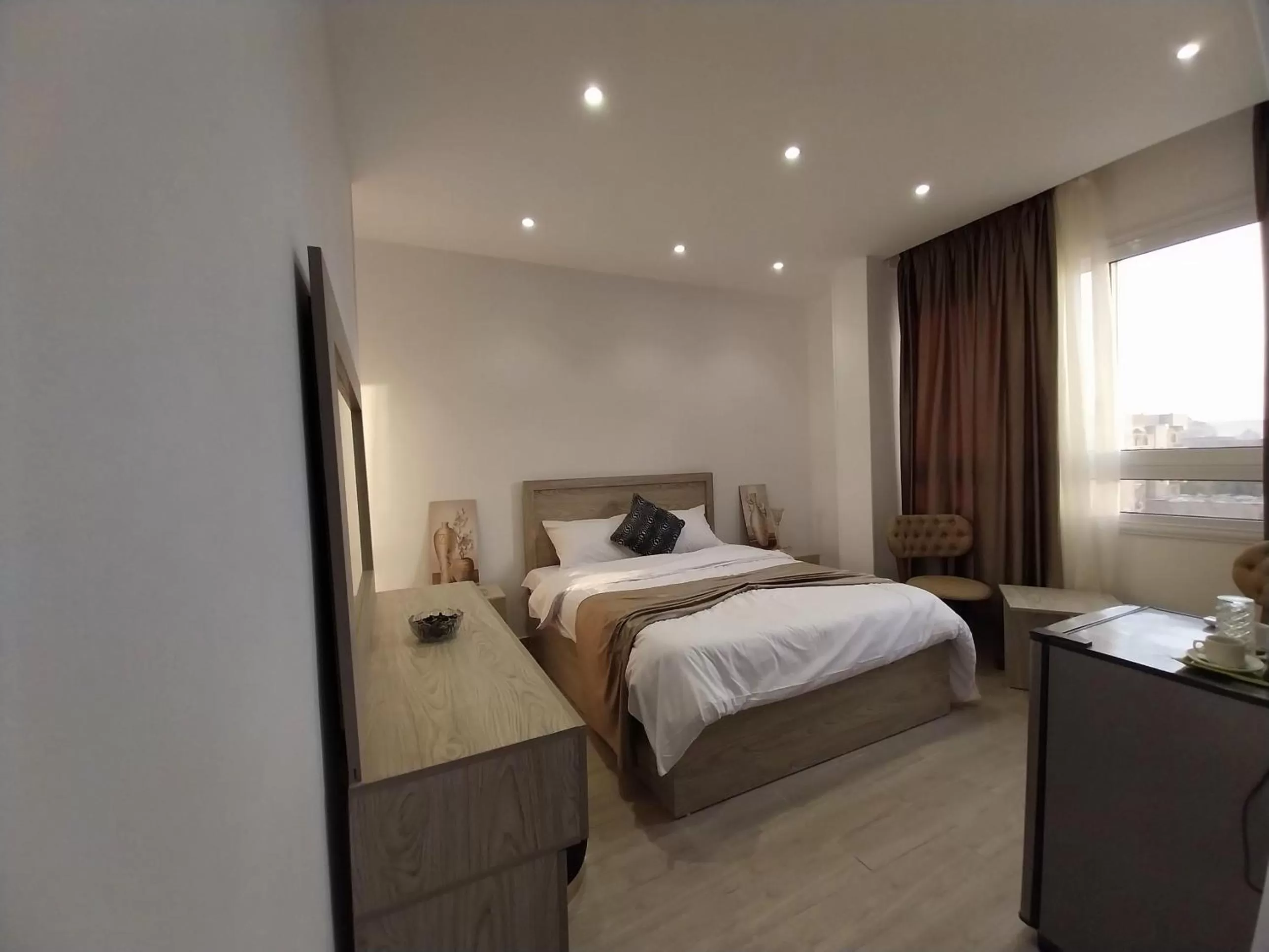 Bed in Eagles Pyramids View