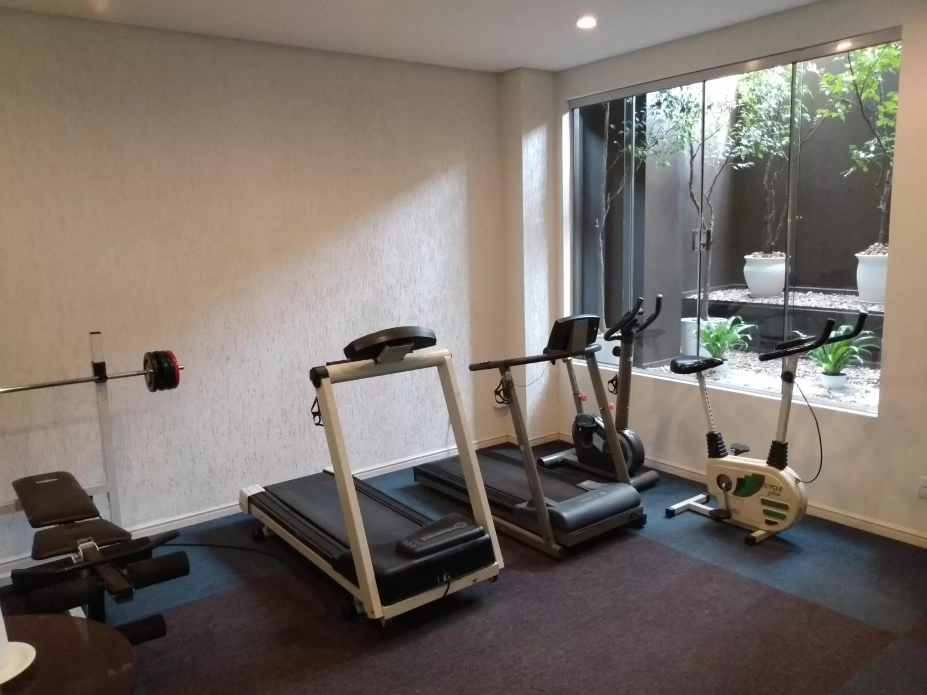 Fitness centre/facilities in Kuster Hotel