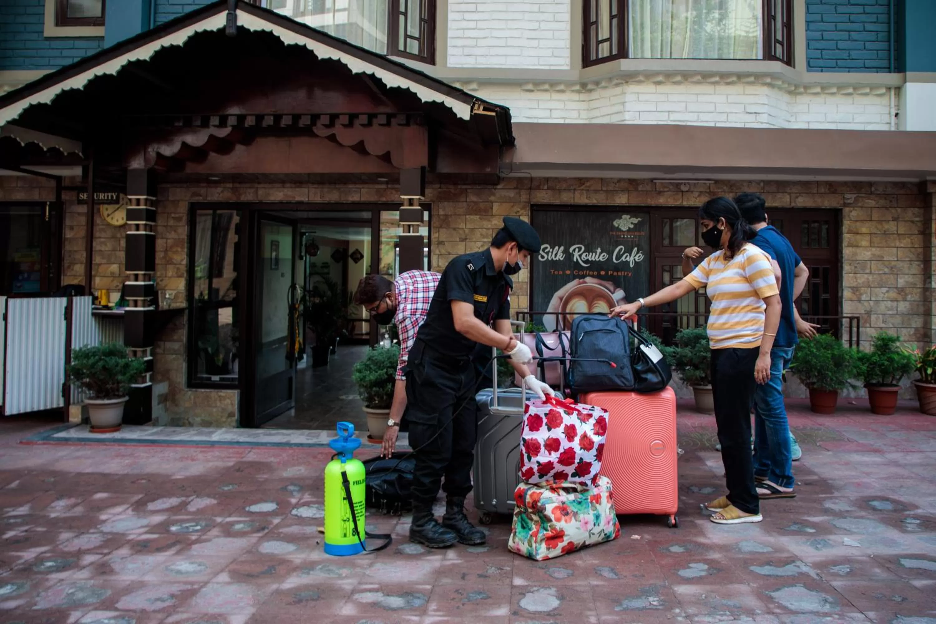 People in Muscatel Grand Silkroute - 300 Mts from MG Marg