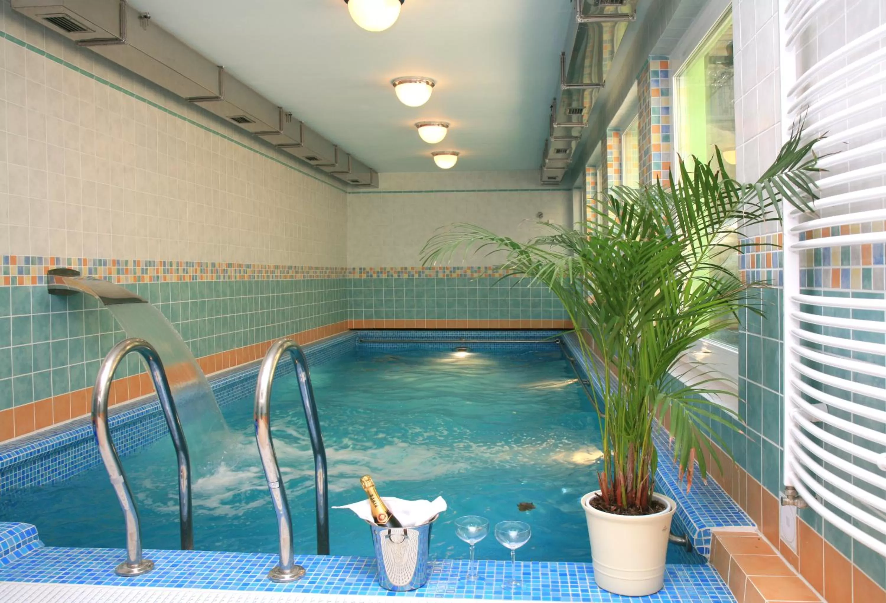 Swimming pool in Spa Hotel Schlosspark