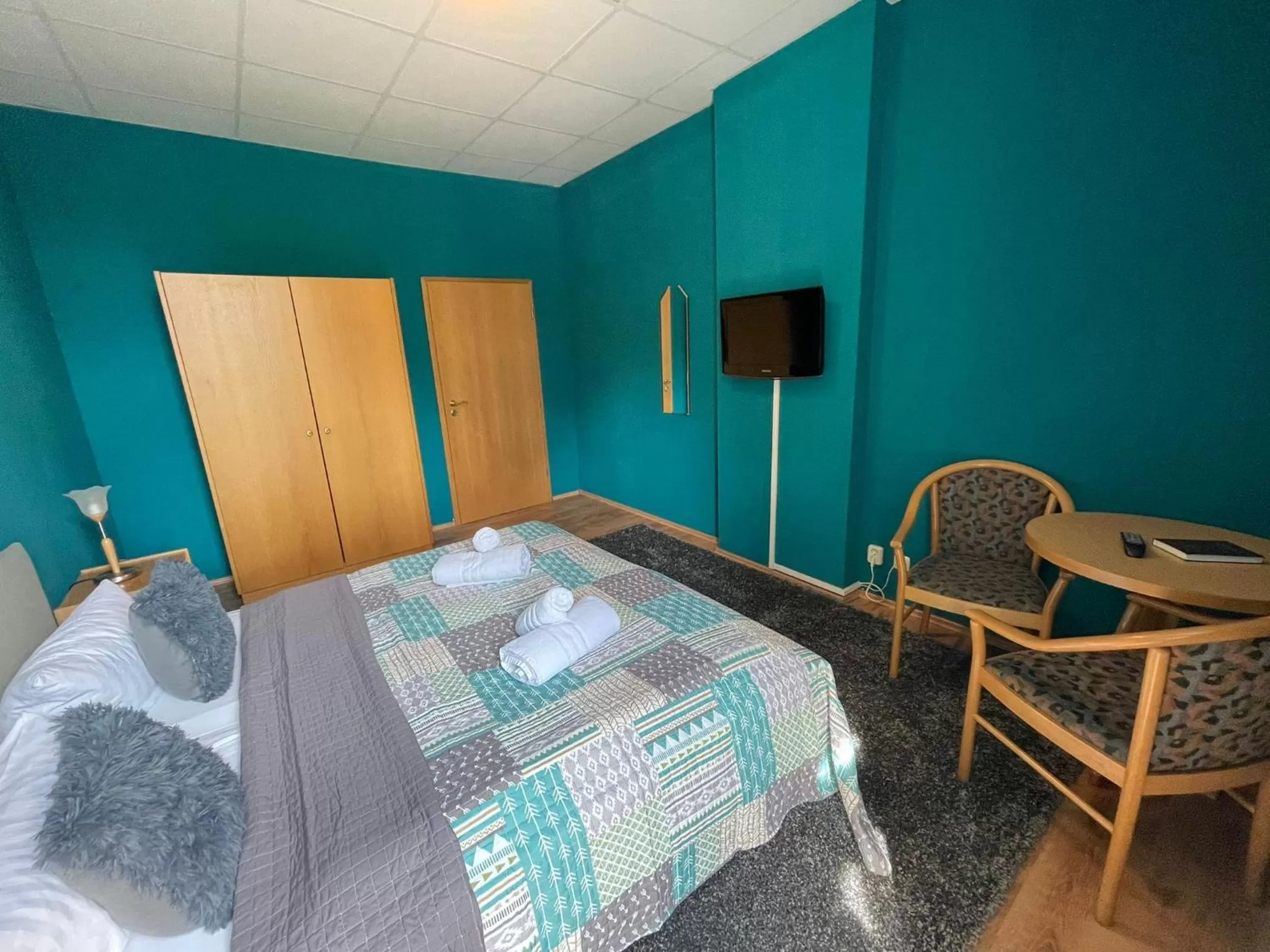 Bedroom, Bed in Parkhotel Waldschlösschen