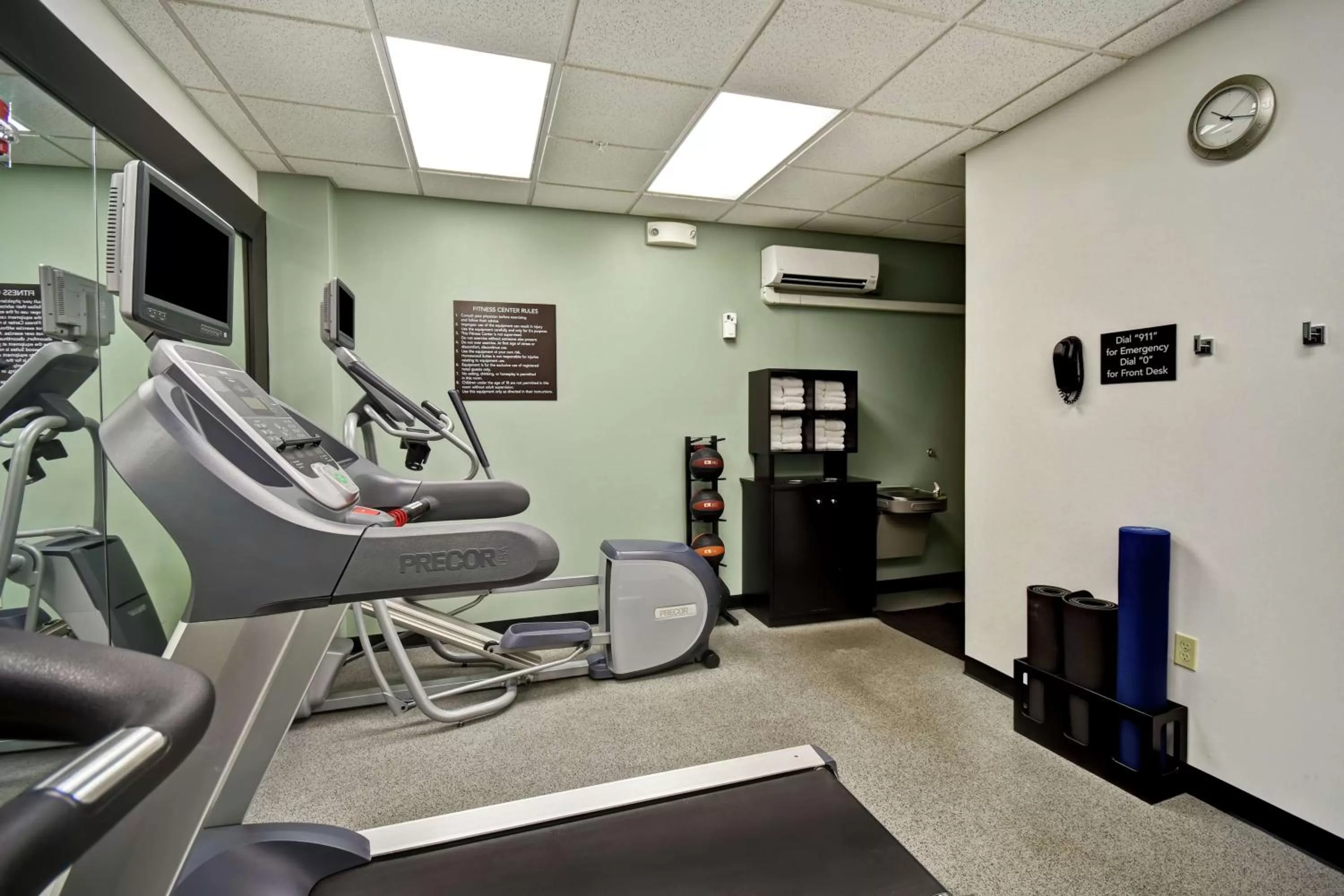 Fitness centre/facilities in Homewood Suites by Hilton Cincinnati-Milford