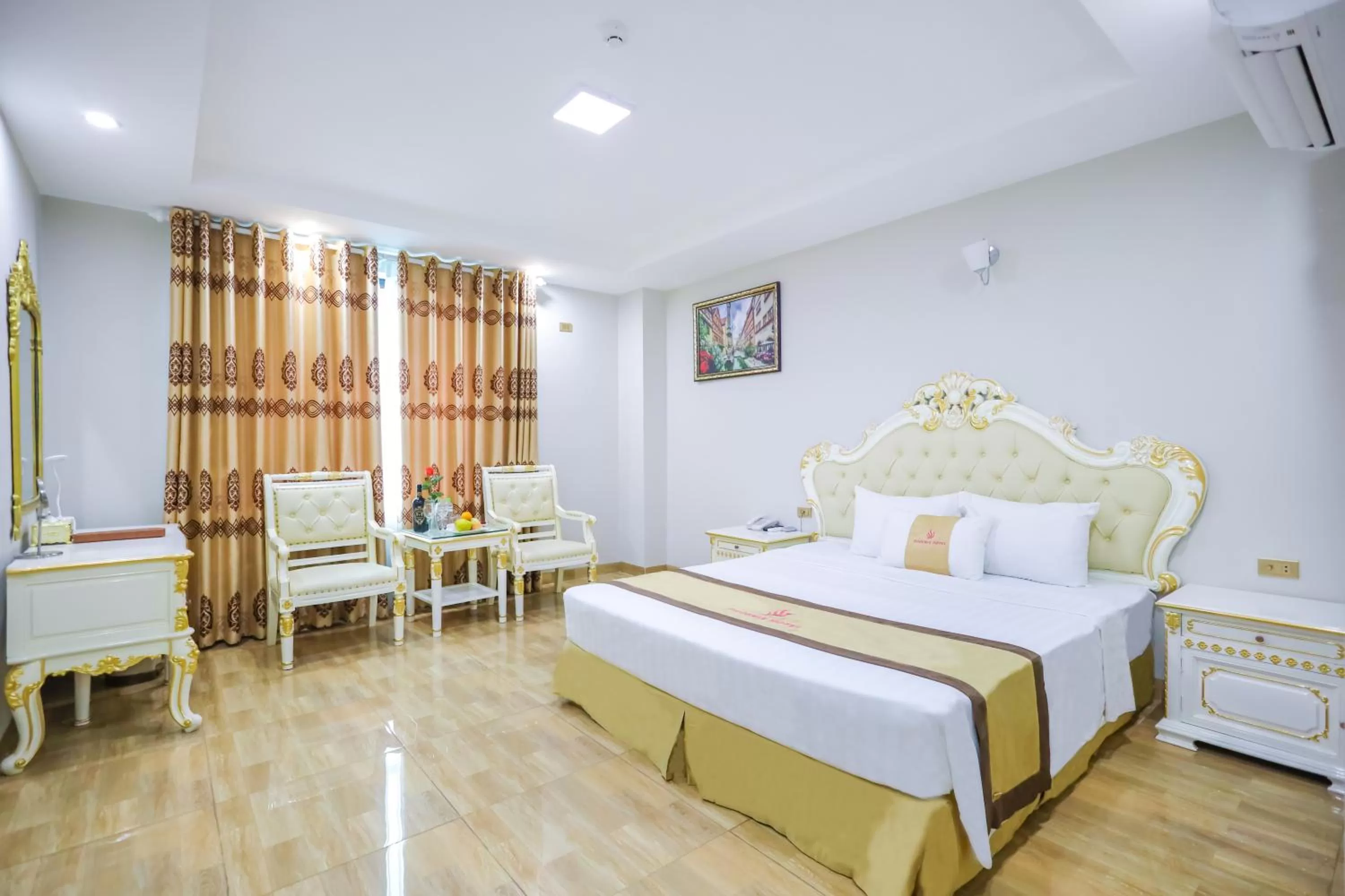 Bed in Khách Sạn Phượng Hoàng 3