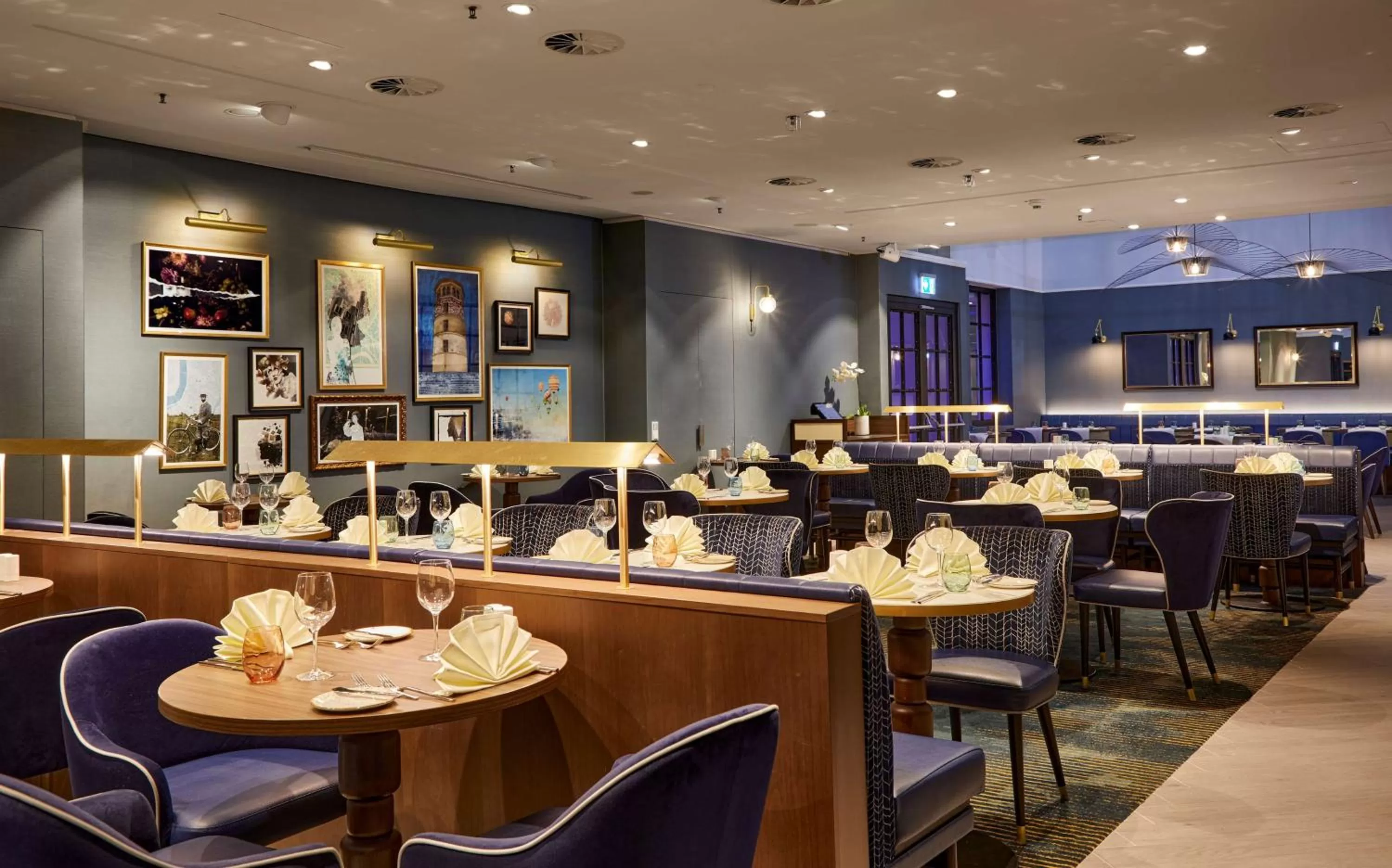 Restaurant/places to eat in Hilton Düsseldorf