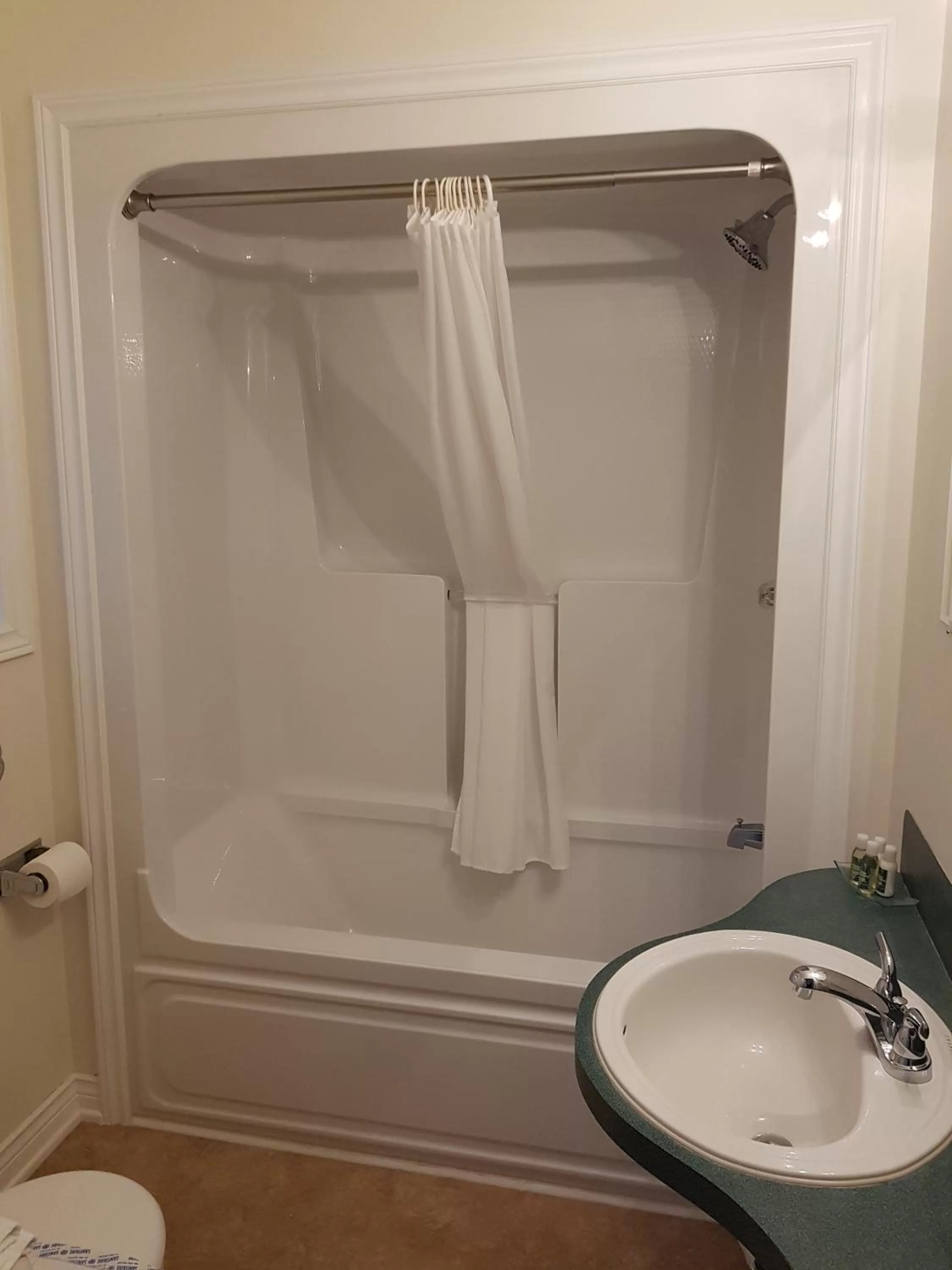 Bathroom in Covered Bridge Inn & Suites